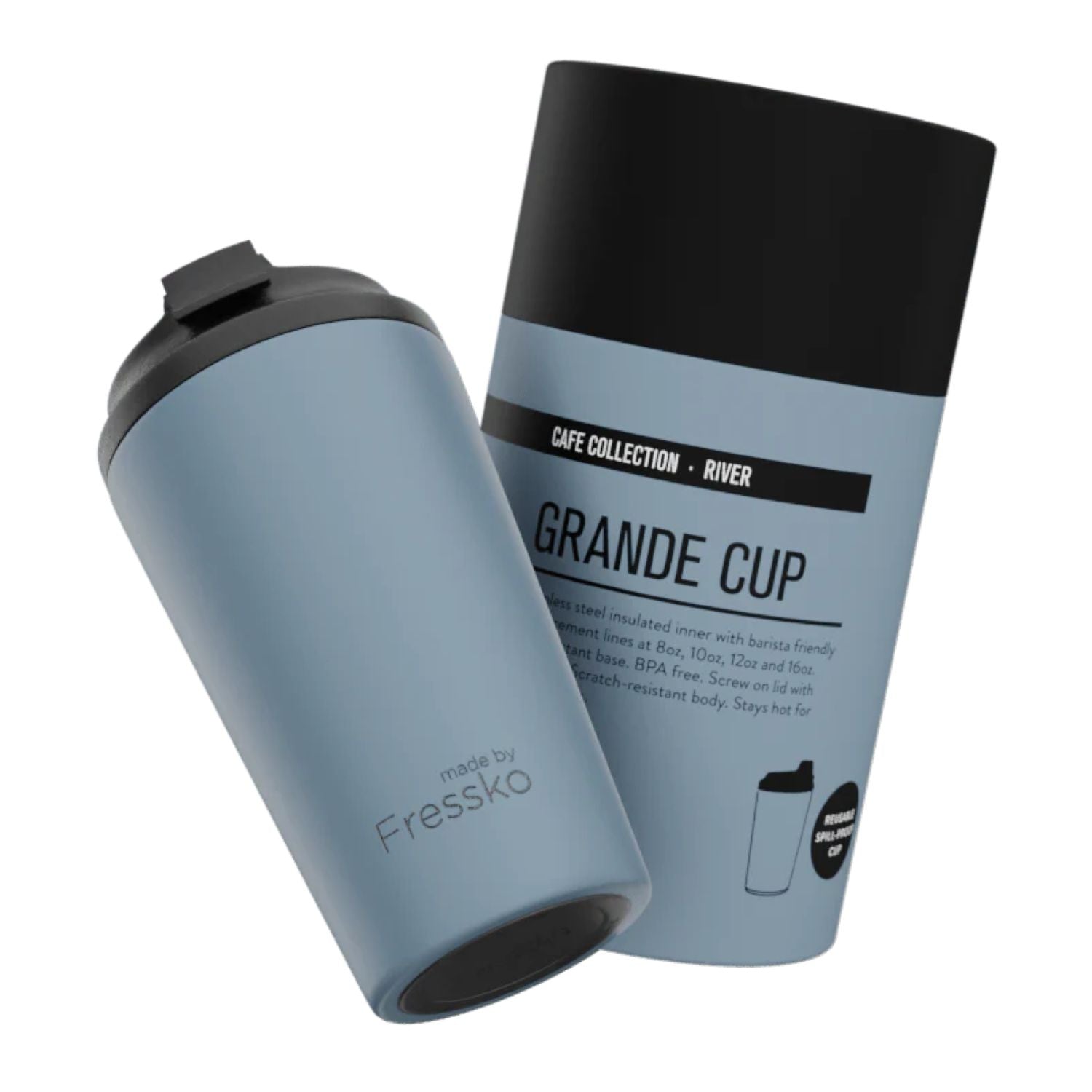 Made By Fressko Grande 16oz Insulated Stainless Steel Cup