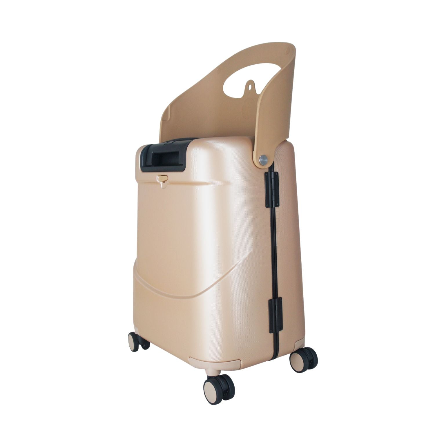 MiaMily Multicarry Carry On 18 Inch Luggage with Built-in Seat for Children (SA)