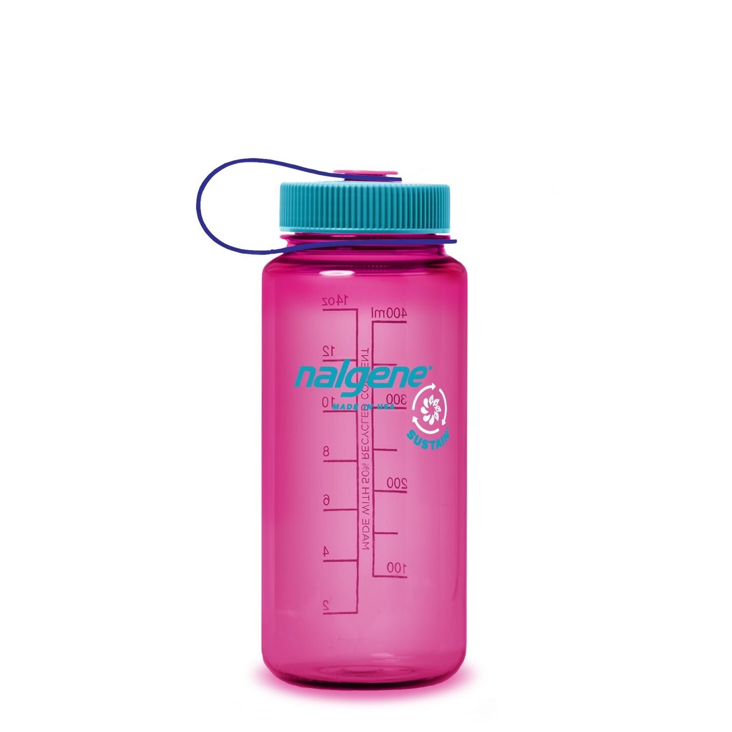 Nalgene 16oz Wide Mouth Sustain Water Bottle (Plain) (SA)