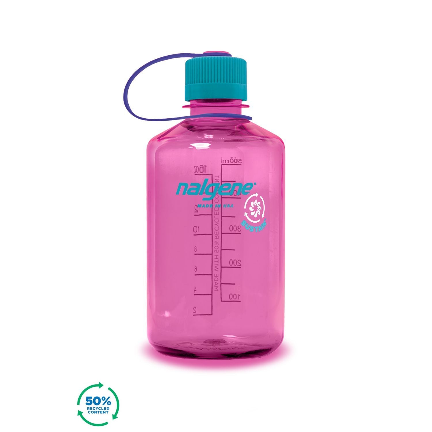 Nalgene 16oz Narrow Mouth Water Bottle (Plain) | Gifts & Lifestyle, Non-insulated Water Bottles, Travel Accessories, Water Bottles | Nalgene Water Bottles-32