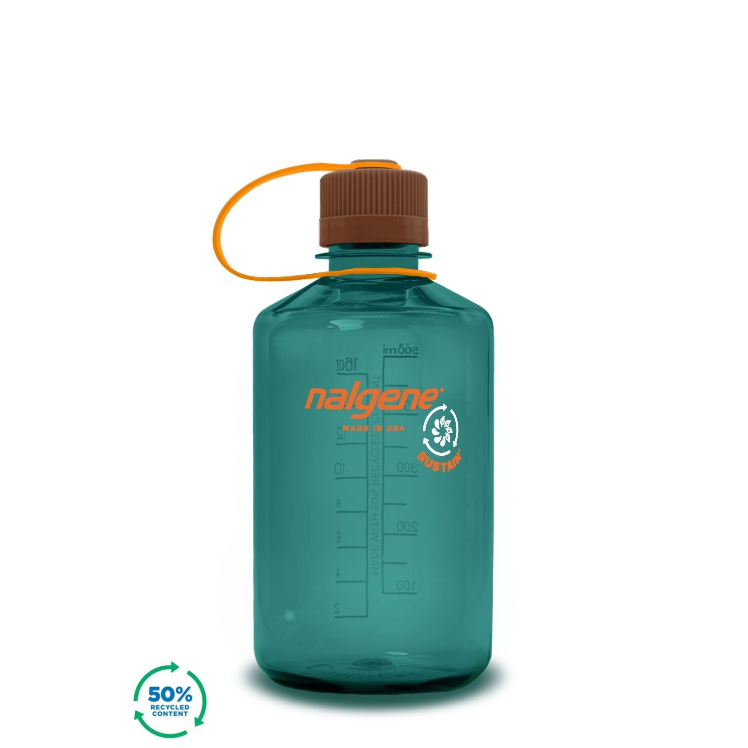 Nalgene 16oz Narrow Mouth Water Bottle (Plain) | Gifts & Lifestyle, Non-insulated Water Bottles, Travel Accessories, Water Bottles | Nalgene Water Bottles-41