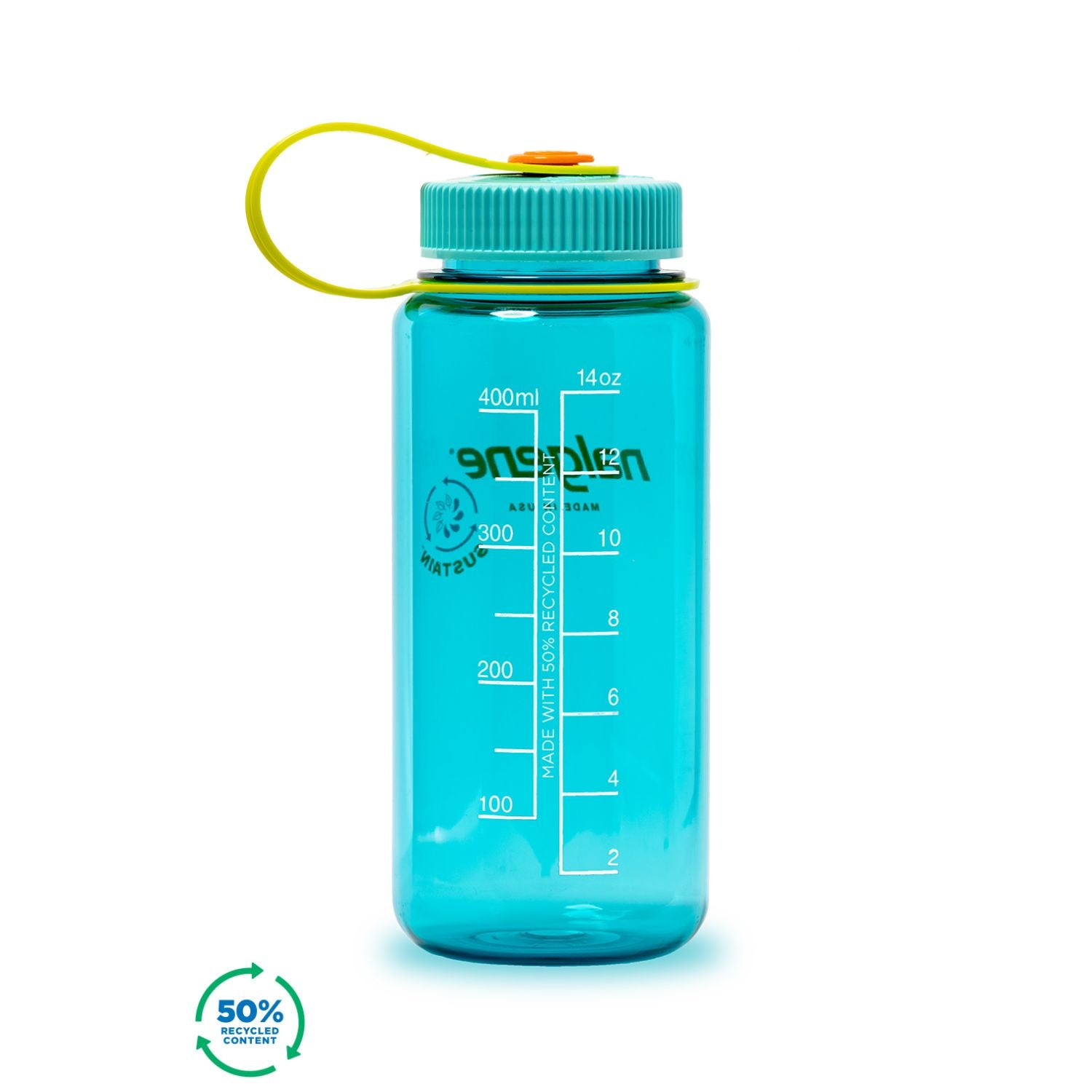 Nalgene 16oz Wide Mouth Sustain Water Bottle (Plain) | Gifts & Lifestyle, Non-insulated Water Bottles, Travel Accessories, Water Bottles | Nalgene Water Bottles-14