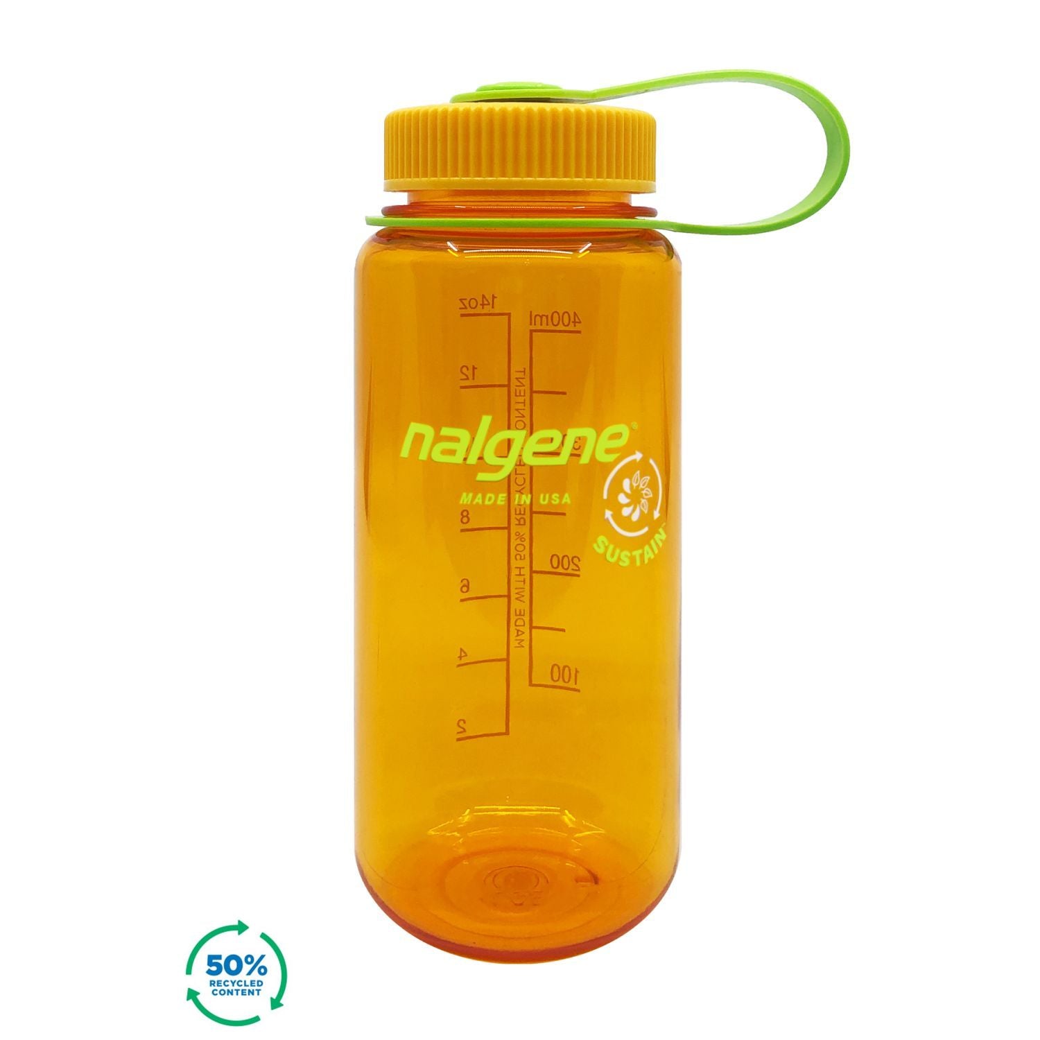 Nalgene 16oz Wide Mouth Sustain Water Bottle (Plain) (SA)