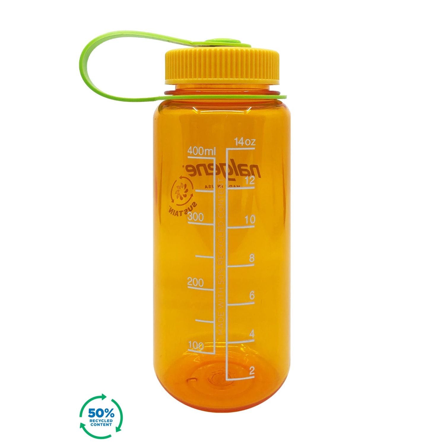 Nalgene 16oz Wide Mouth Sustain Water Bottle (Plain) | Gifts & Lifestyle, Non-insulated Water Bottles, Travel Accessories, Water Bottles | Nalgene Water Bottles-17