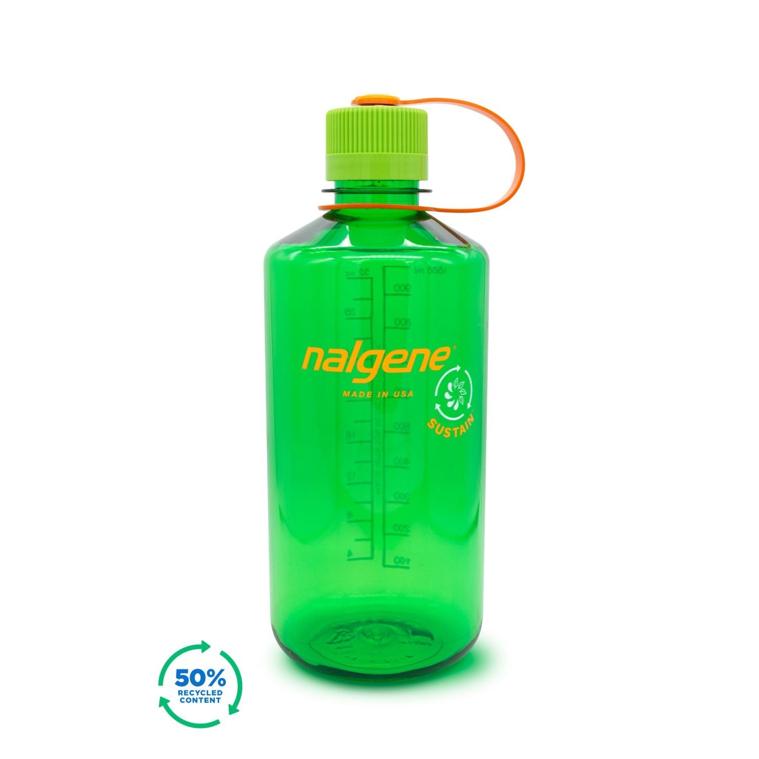 Nalgene 32oz Narrow Mouth Water Bottle (Plain) (SA)