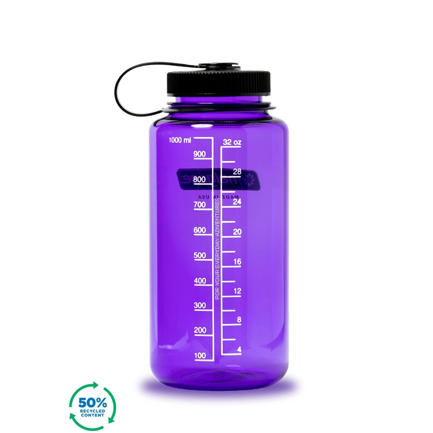 Nalgene 32oz Wide Mouth Water Bottle (Plain) | Gifts & Lifestyle, Non-insulated Water Bottles, Travel Accessories, Water Bottles | Nalgene Water Bottles-51