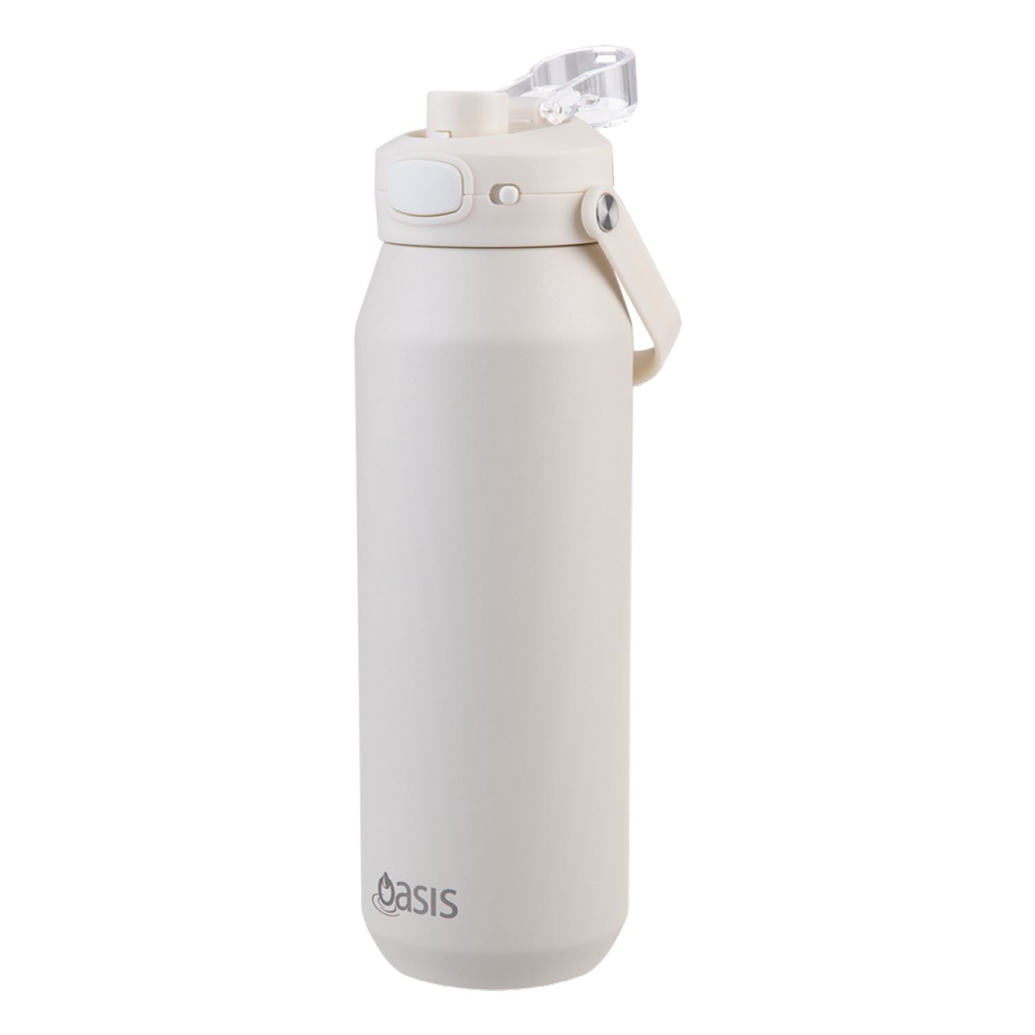 Oasis Ceramic Stainless Steel Triple Wall Capri Quick Release Drink Bottle 1L