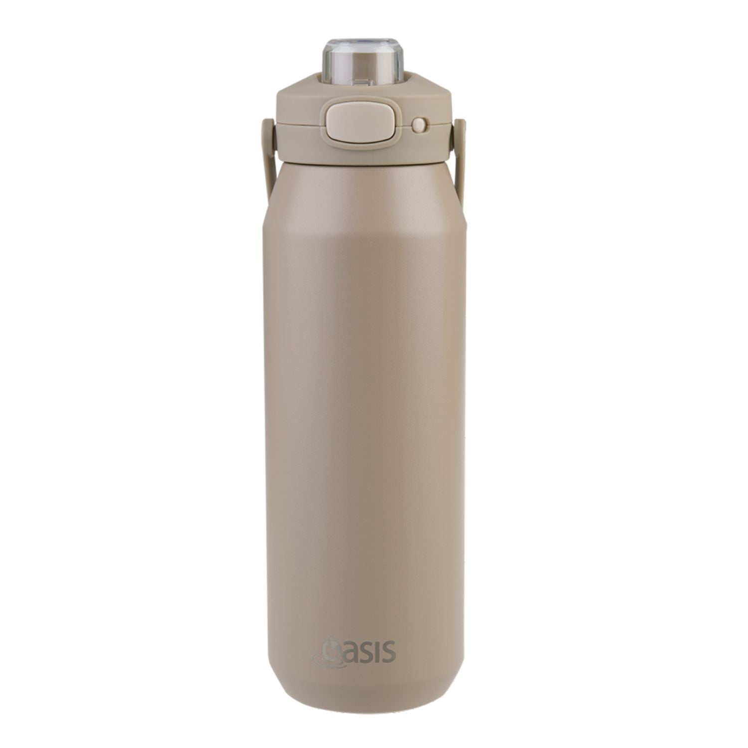 Oasis Ceramic Stainless Steel Triple Wall Capri Quick Release Drink Bottle 1L