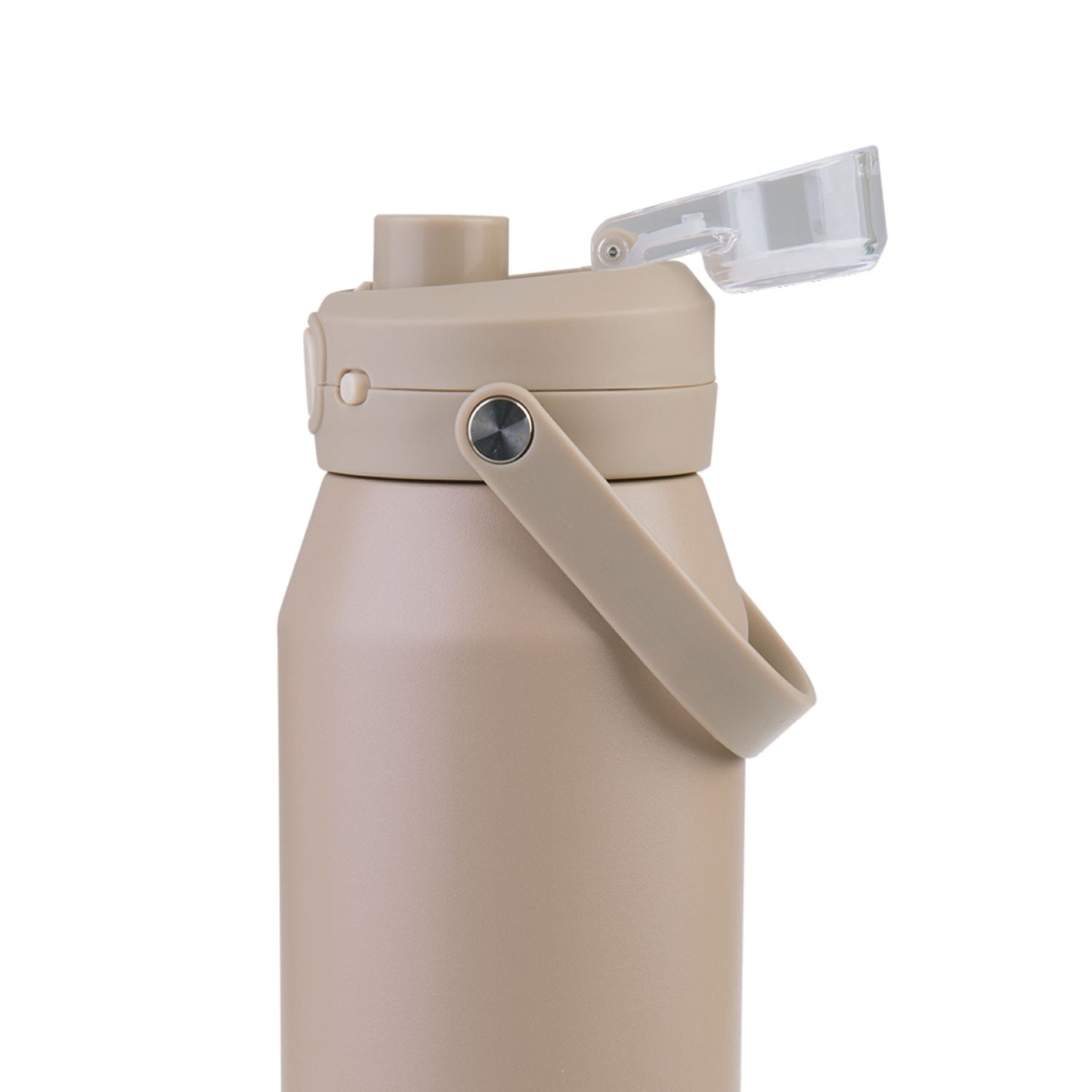 Oasis Ceramic Stainless Steel Triple Wall Capri Quick Release Drink Bottle 1L