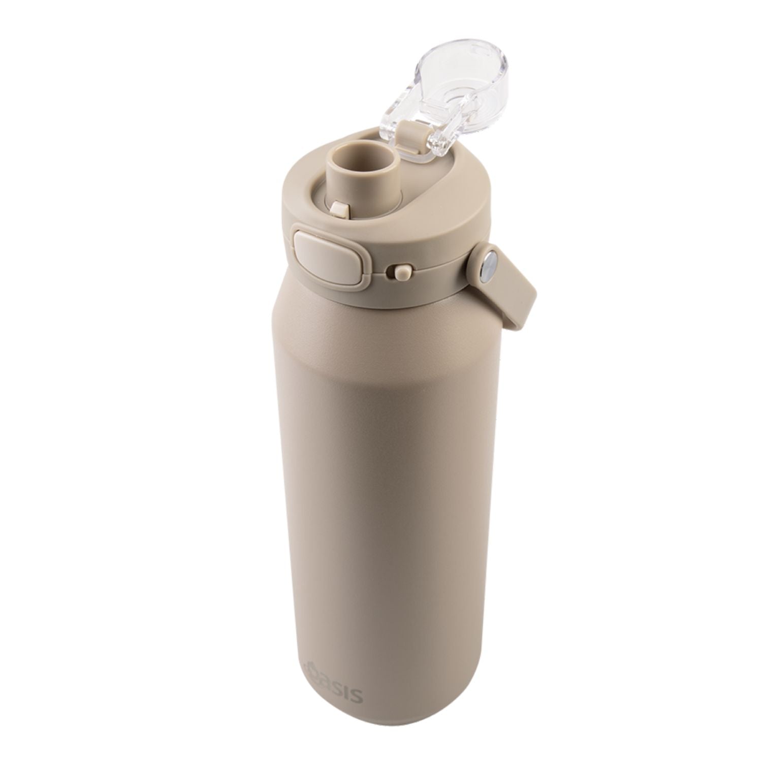 Oasis Ceramic Stainless Steel Triple Wall Capri Quick Release Drink Bottle 1L