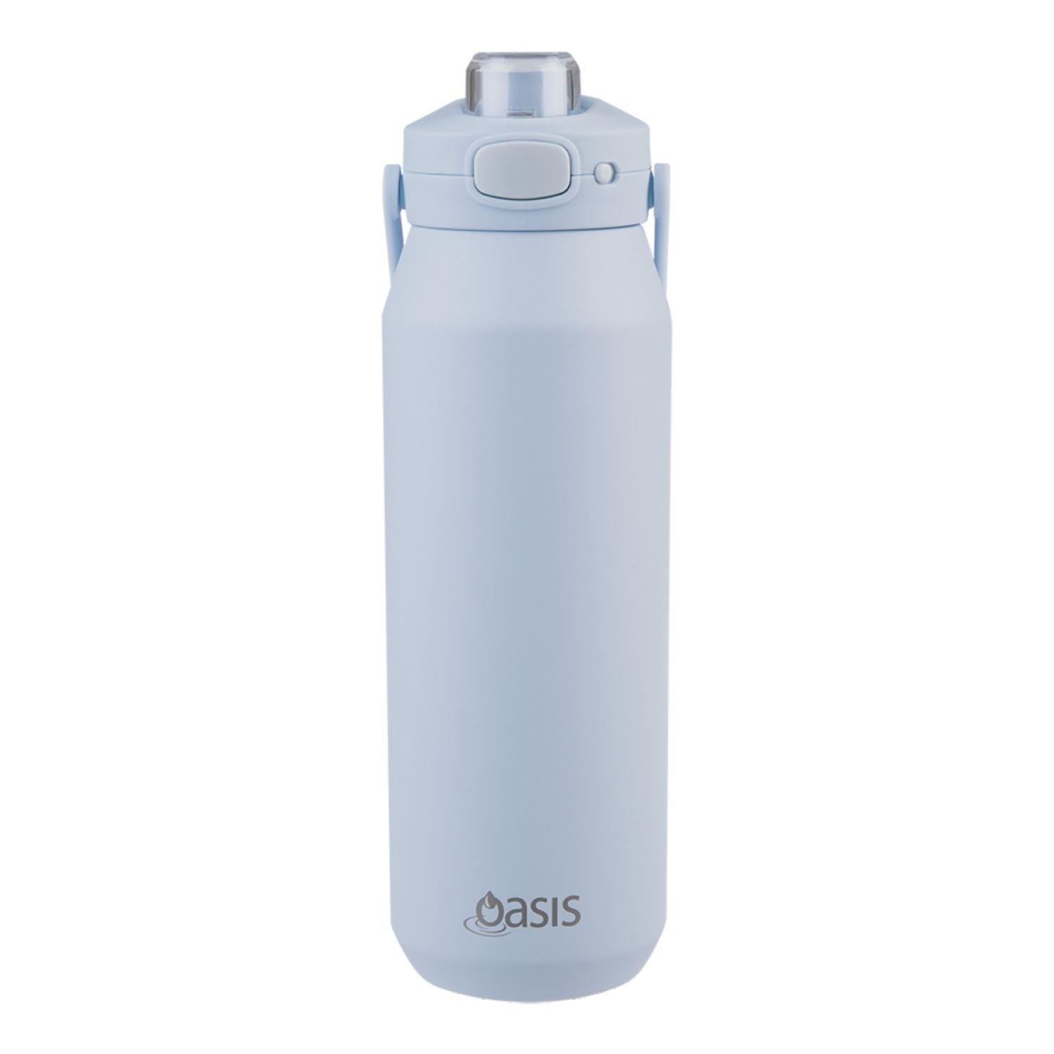 Oasis Ceramic Stainless Steel Triple Wall Capri Quick Release Drink Bottle 1L