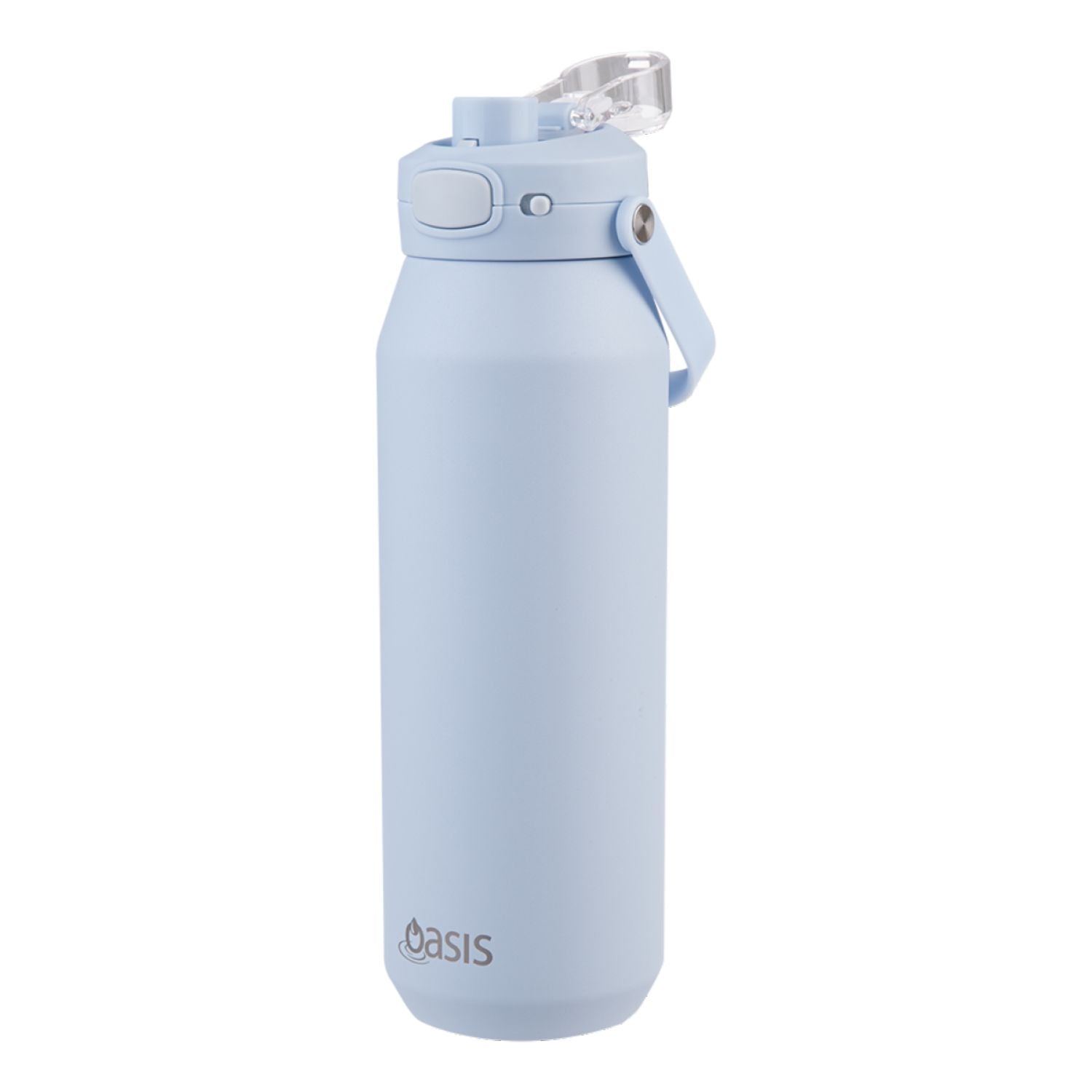 Oasis Ceramic Stainless Steel Triple Wall Capri Quick Release Drink Bottle 1L