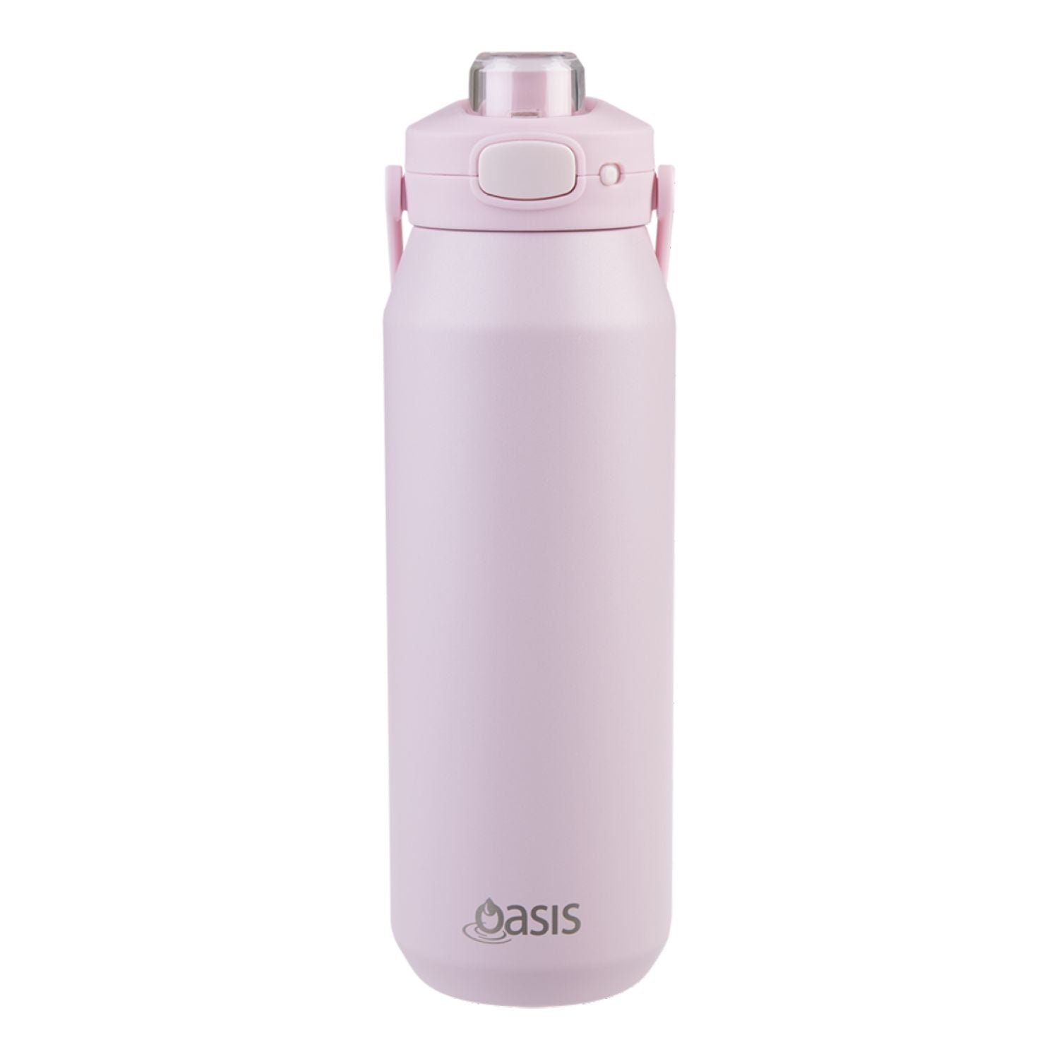 Oasis Ceramic Stainless Steel Triple Wall Capri Quick Release Drink Bottle 1L