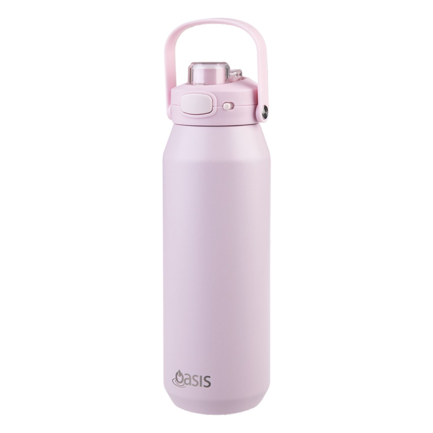 Oasis Ceramic Stainless Steel Triple Wall Capri Quick Release Drink Bottle 1L