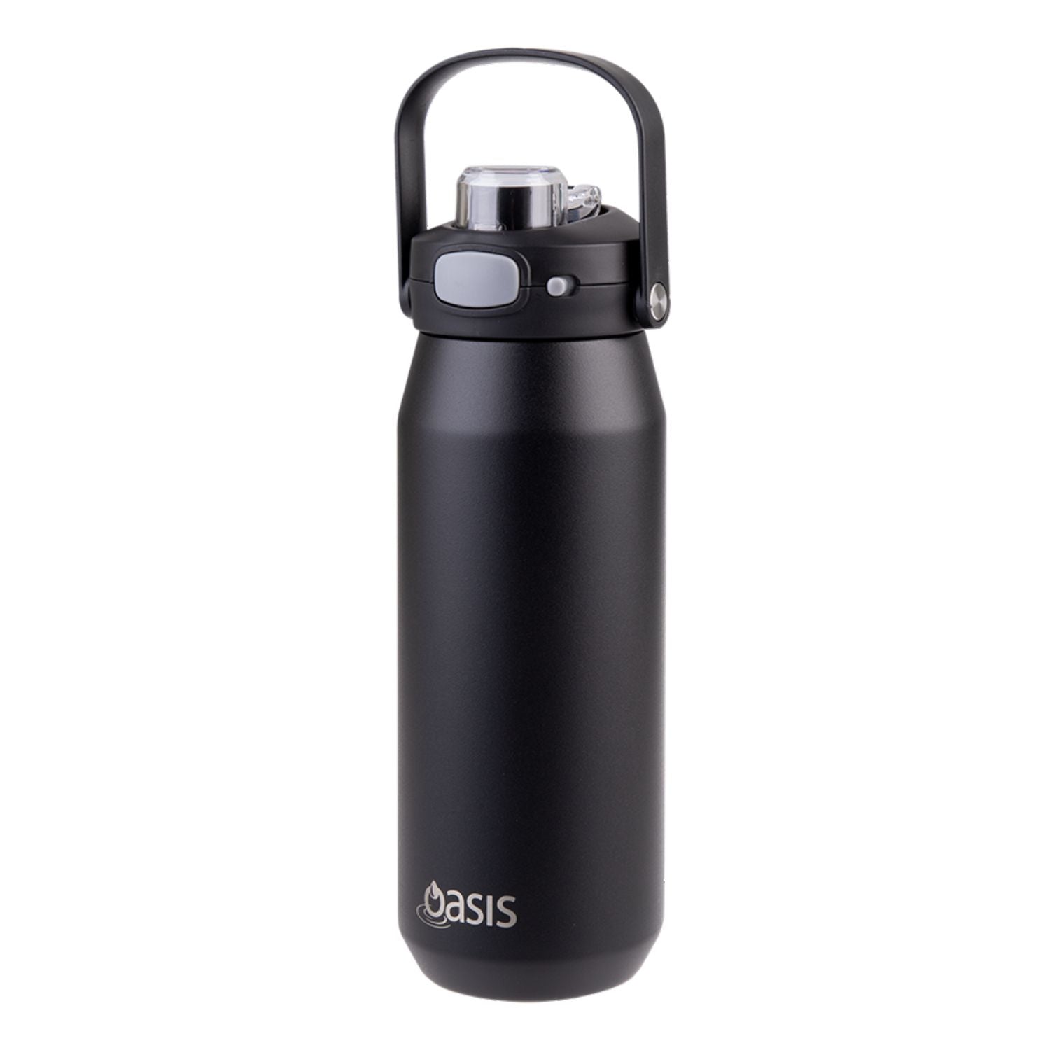 Oasis Ceramic Stainless Steel Triple Wall Capri Quick Release Drink Bottle 750ML