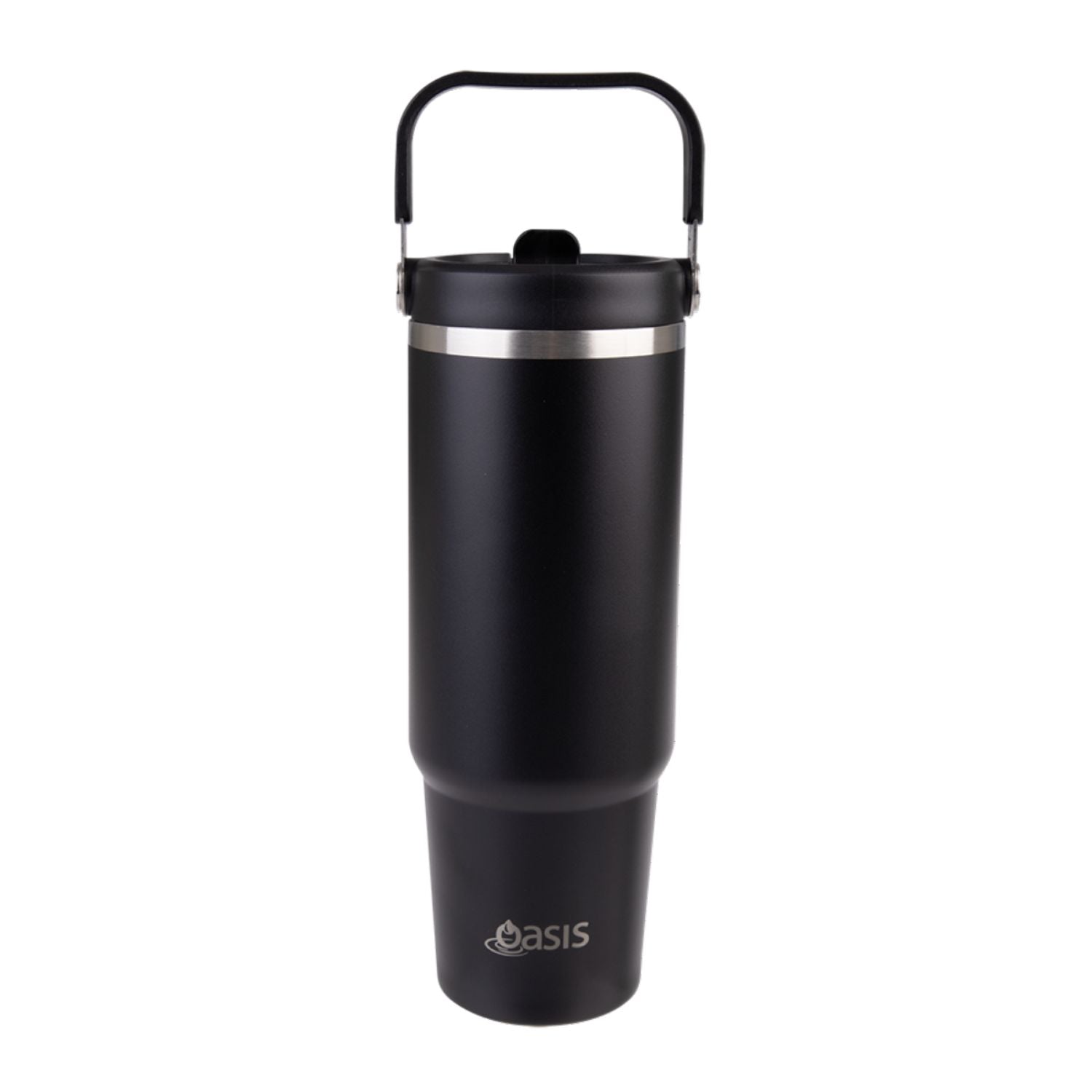 Oasis Stainless Steel Insulated Voyager Carry Tumbler With Sipper Straw 900ML