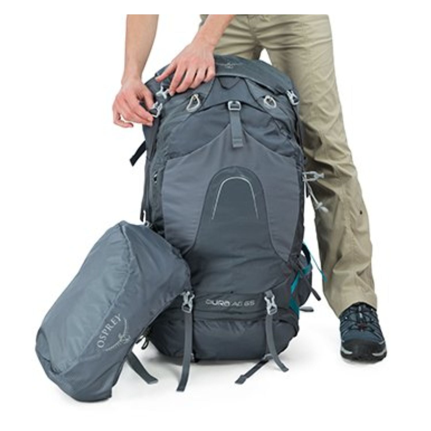 Osprey Aura AG 65 Backpack with Raincover - Medium - Women's Backpacking | Backpacking Packs, Bags, Bags for Women, Osprey, SGTrek, SGTrek Osprey, Travel Backpacks | Osprey-14