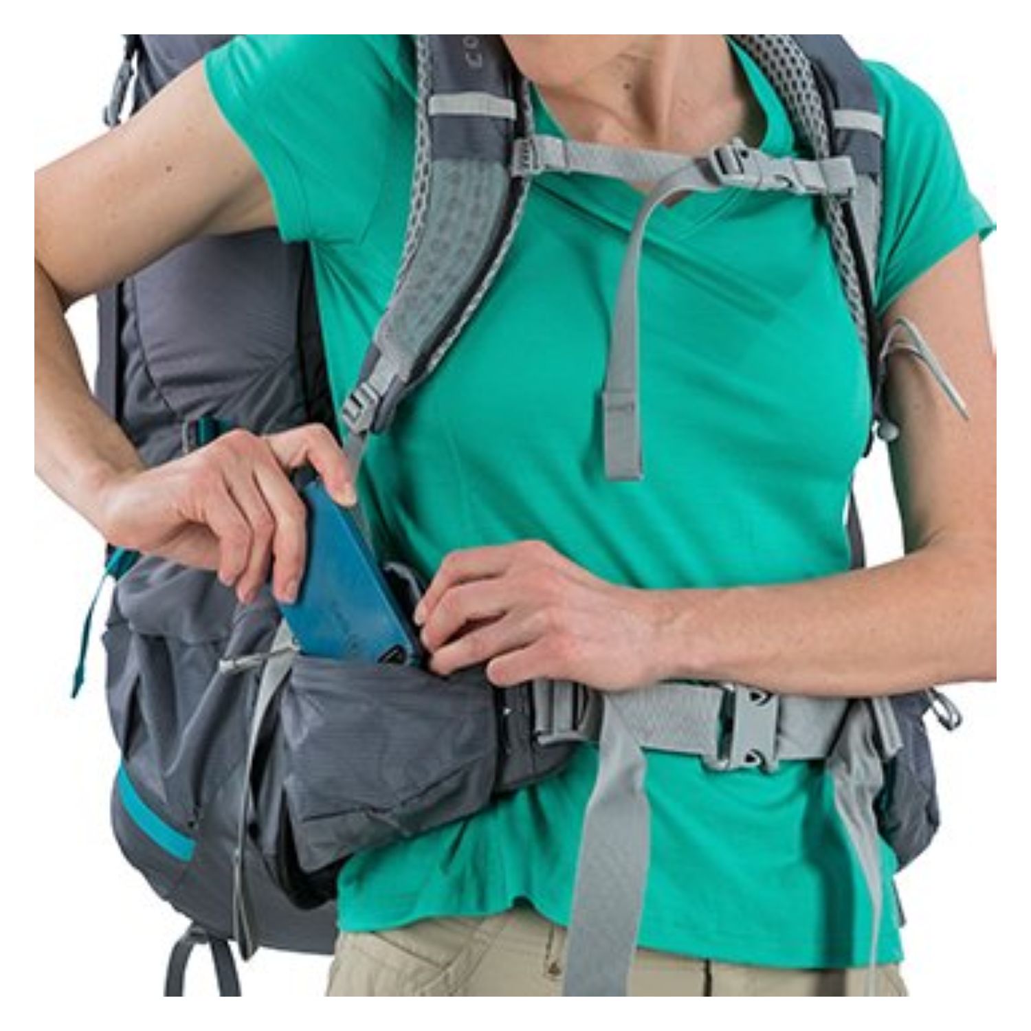Osprey Aura AG 65 Backpack with Raincover - Medium - Women's Backpacking | Backpacking Packs, Bags, Bags for Women, Osprey, SGTrek, SGTrek Osprey, Travel Backpacks | Osprey-15