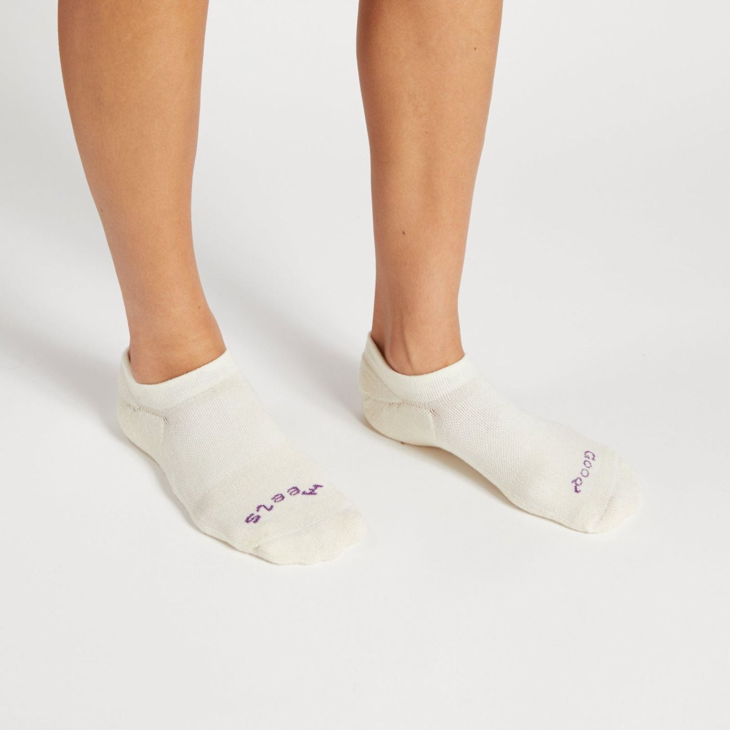 Paire Merino Wool-Blend Ankle Sock (Snow)