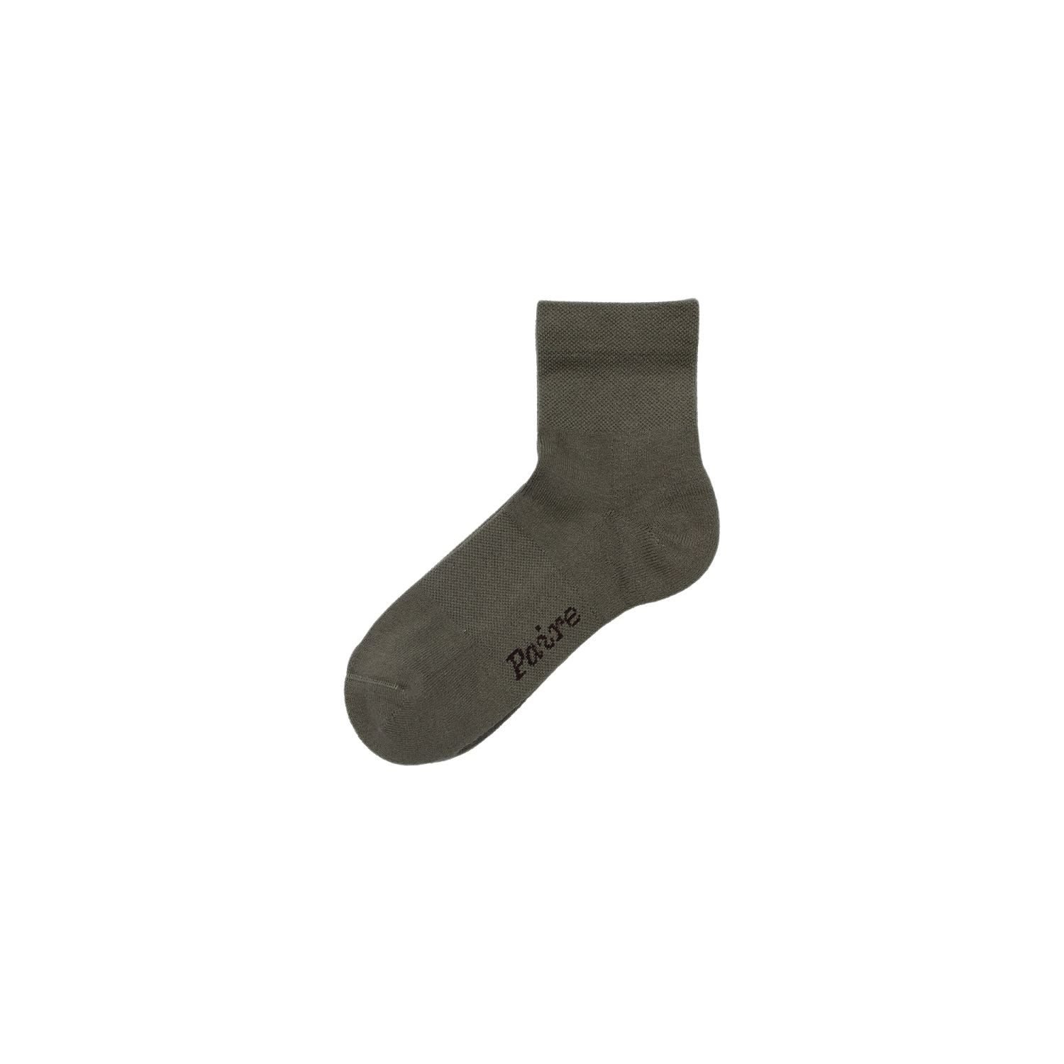 Paire Botanic Merino Wool-Blend Quarter Sock (Moss)