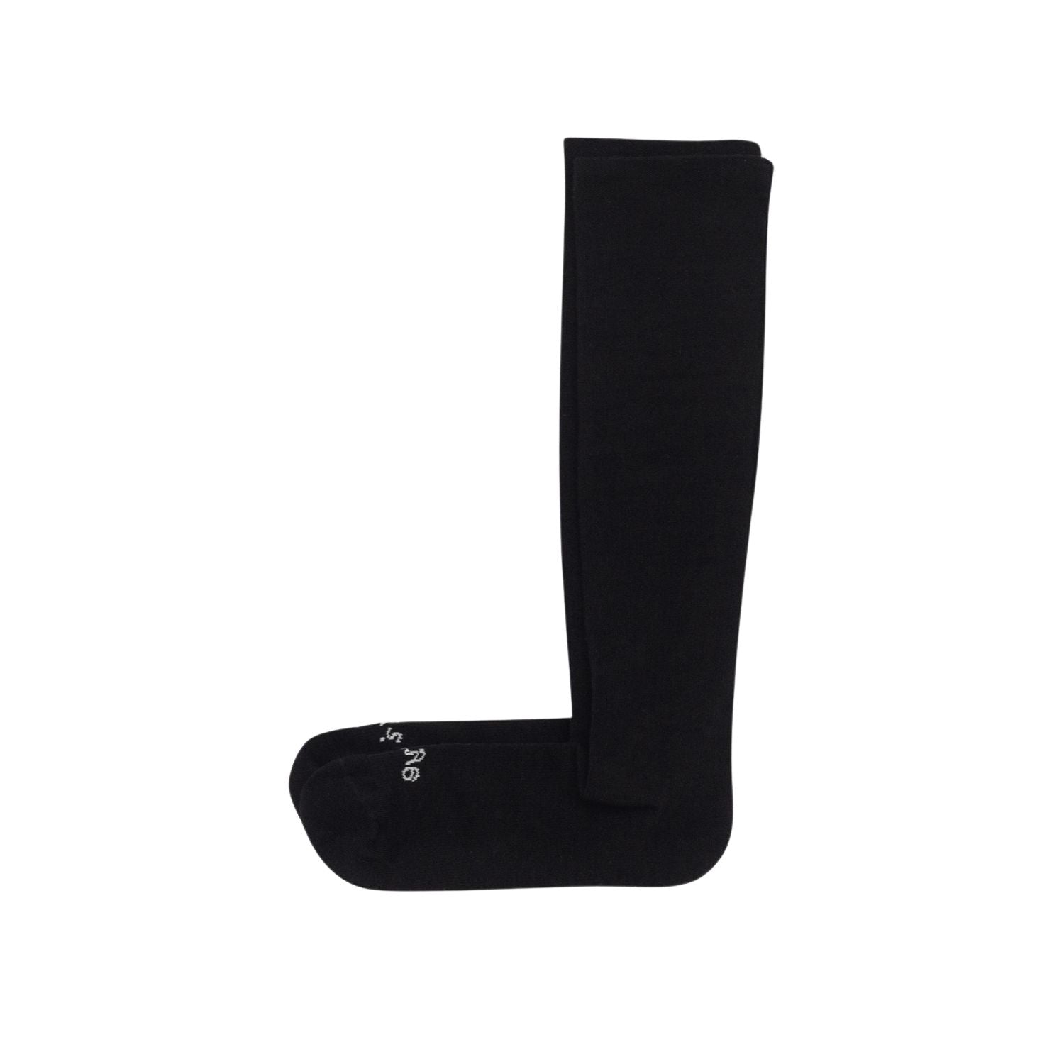 Paire Merino Wool-Blend Compression Sock (Black)