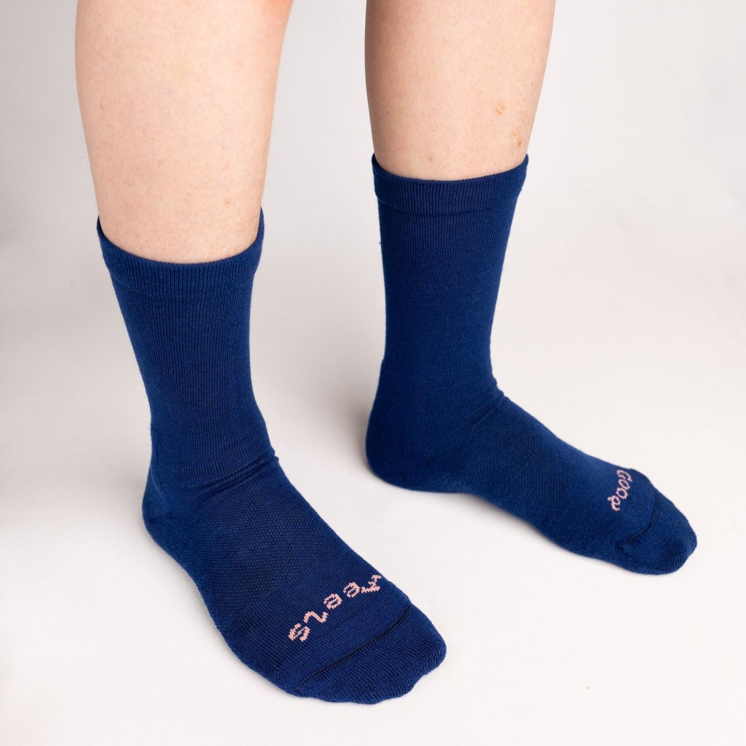 Paire Merino Wool-Blend Loose Top Calf Sock (Stormy Blue)