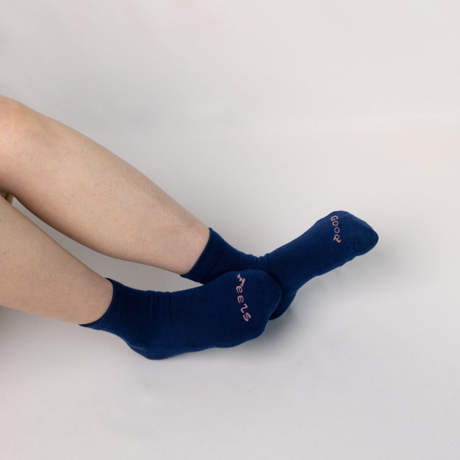 Paire Merino Wool-Blend Quarter Sock (Stormy Blue)