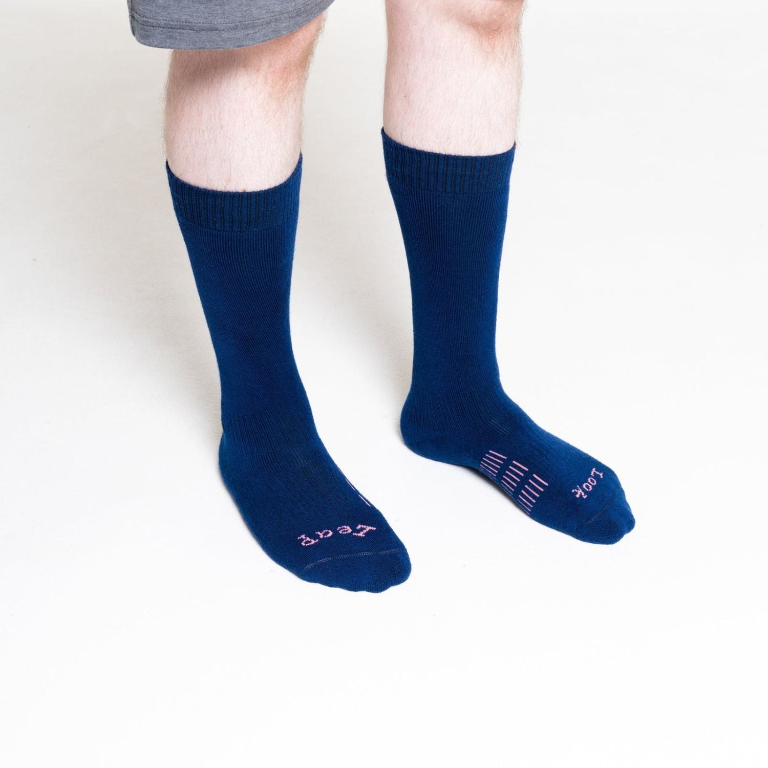 Paire Merino Wool-Blend Snow Sport Sock (Stormy Blue)