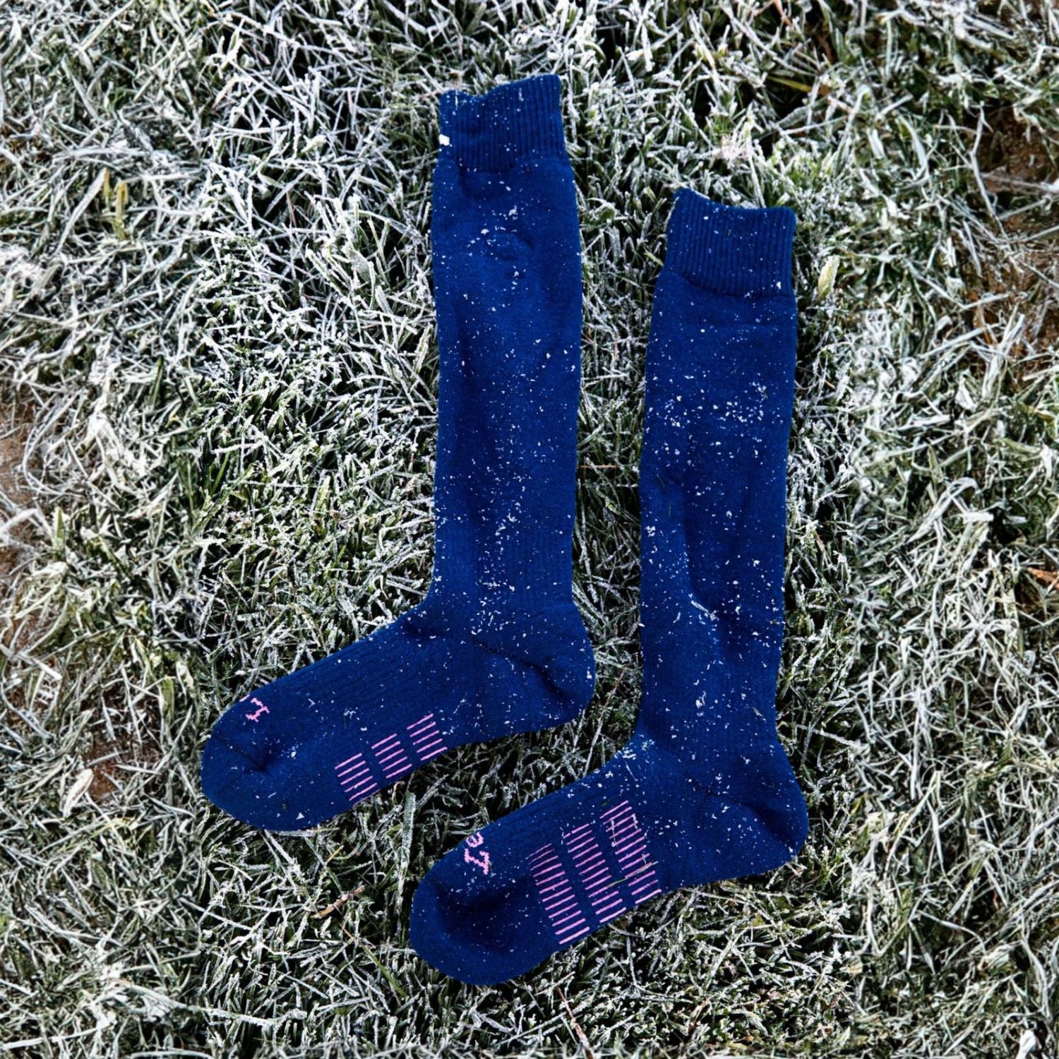 Paire Merino Wool-Blend Snow Sport Sock (Stormy Blue)