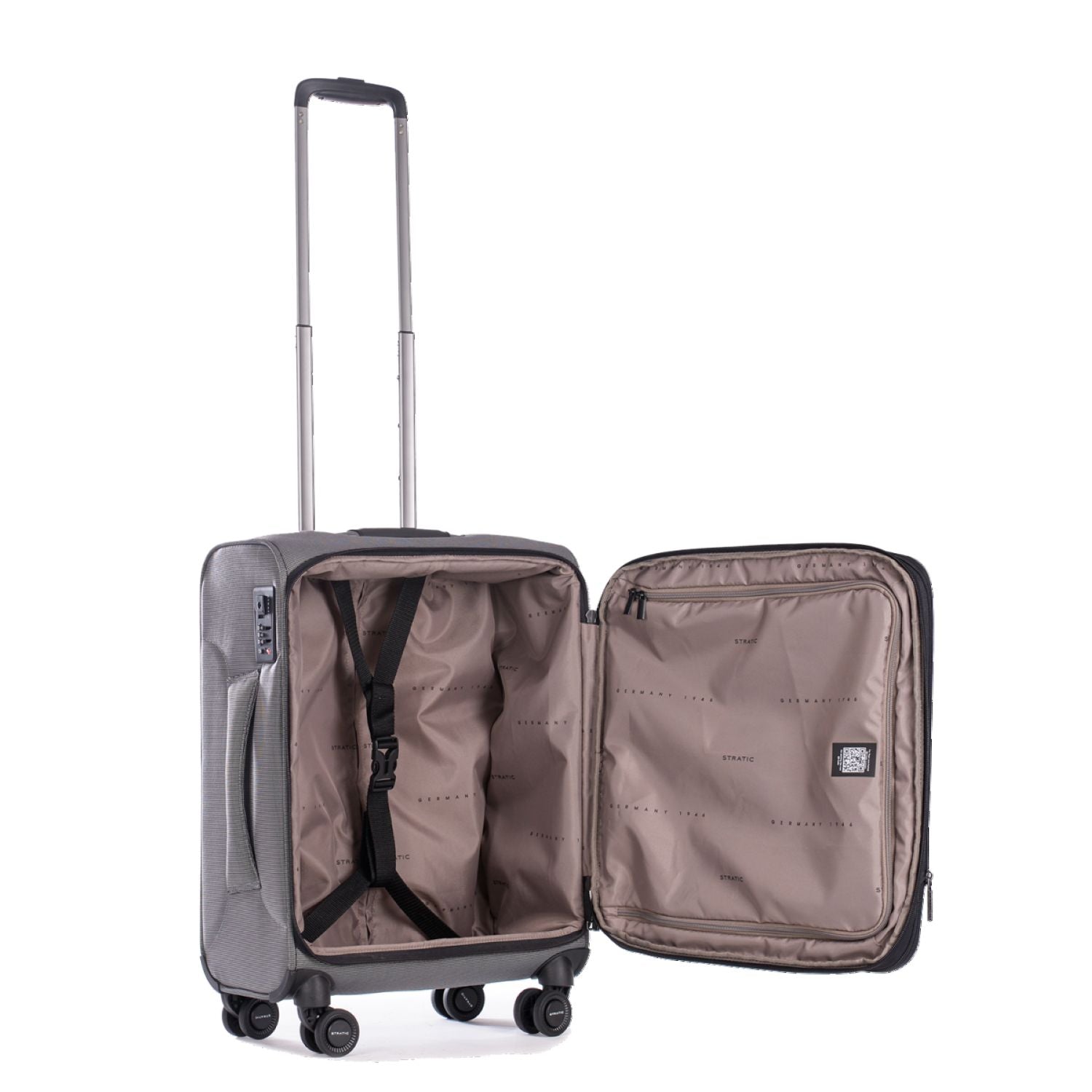 Stratic Bendigo Light + Suitcase S With Front Access Opening