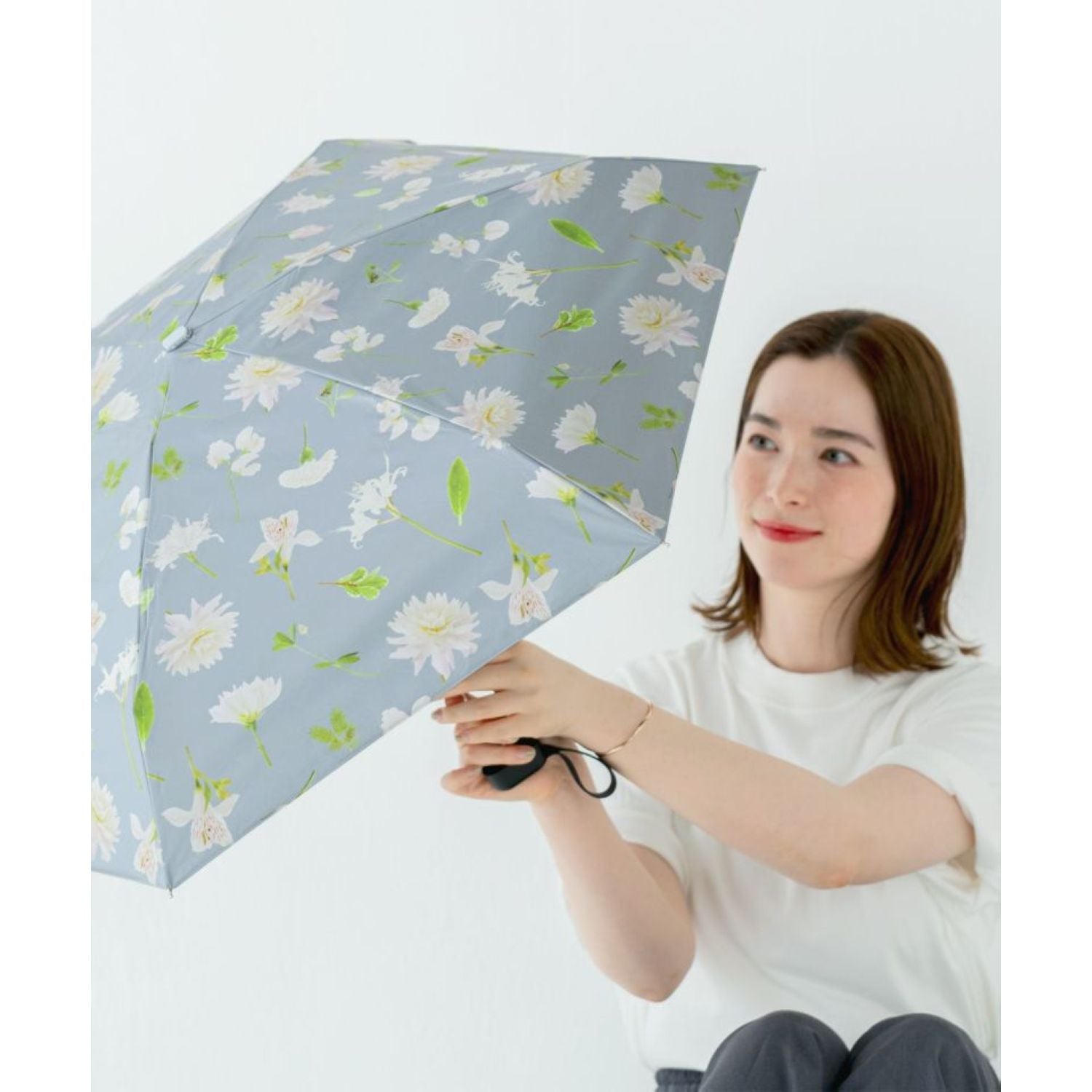 WPC X Plantica UV Protection UPF 50+ Umbrella 47cm