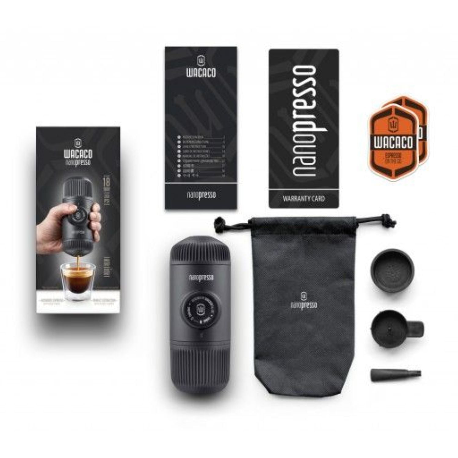 Wacaco Nanopresso Bag Version Espresso Coffee Maker