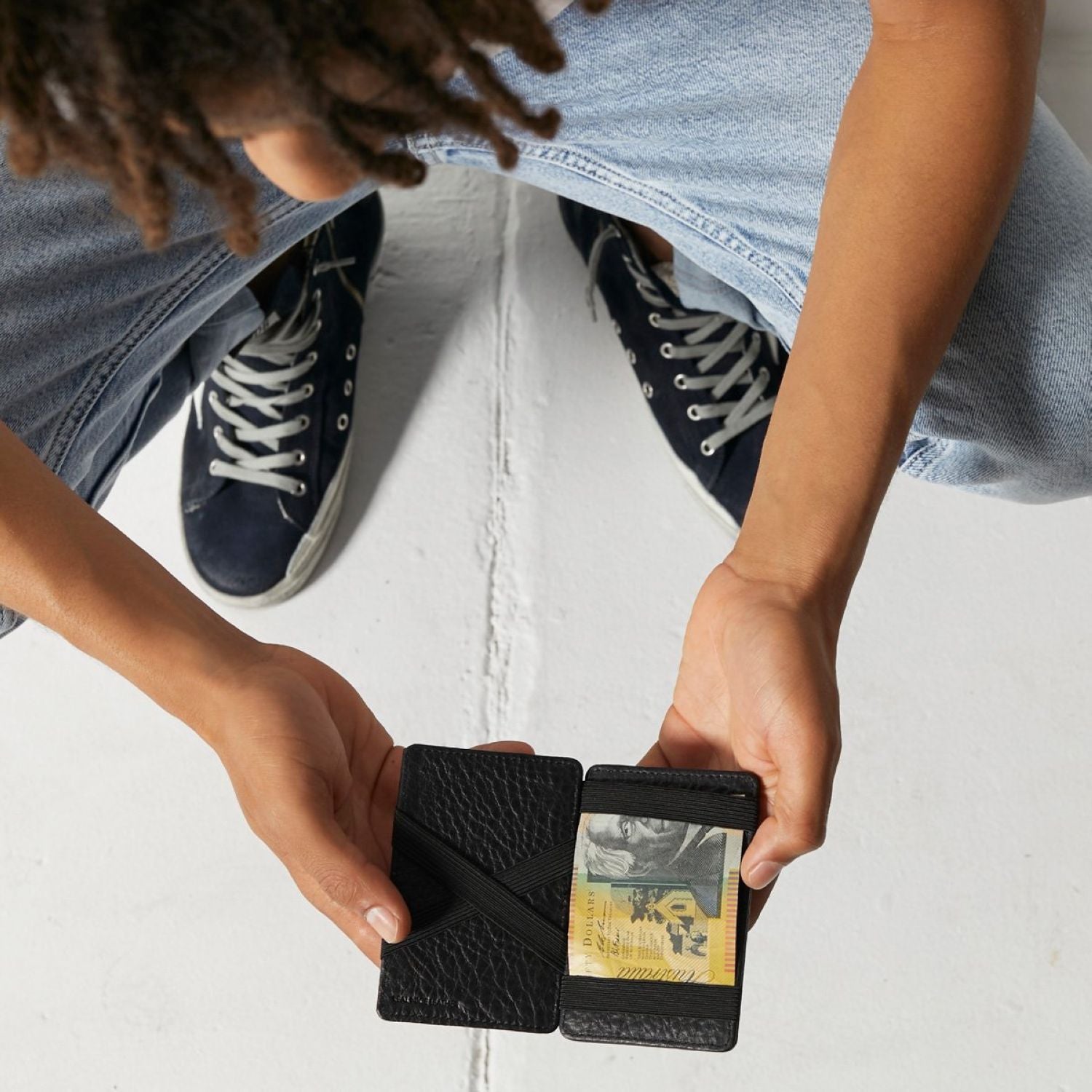 Status Anxiety Flip Leather Wallet