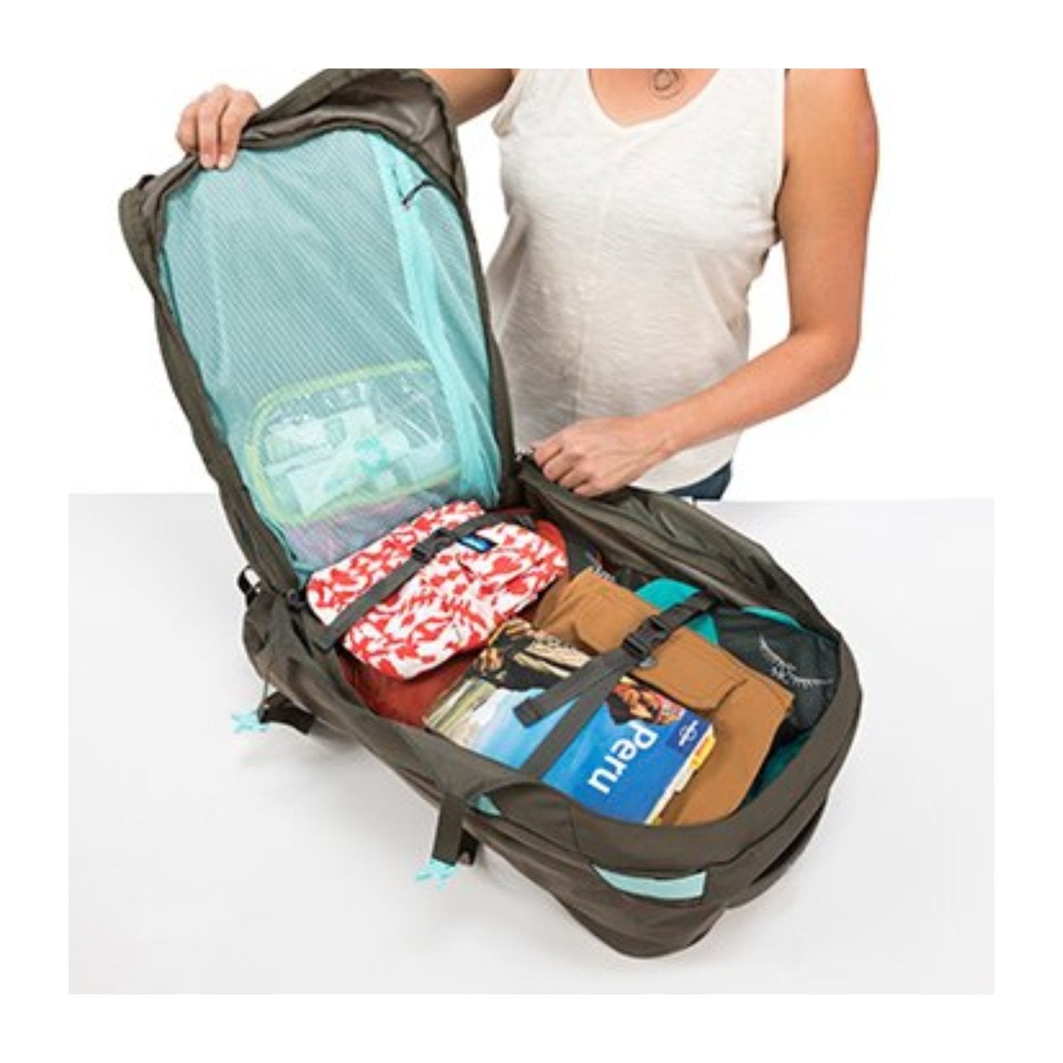 Osprey Fairview Travel Pack 70 Backpack - Extra Small/Small - Women's Travel - Trekking | Backpacking Packs, Bags, Bags for Women, Osprey, SGTrek, SGTrek Osprey, Travel Backpacks | Osprey-14