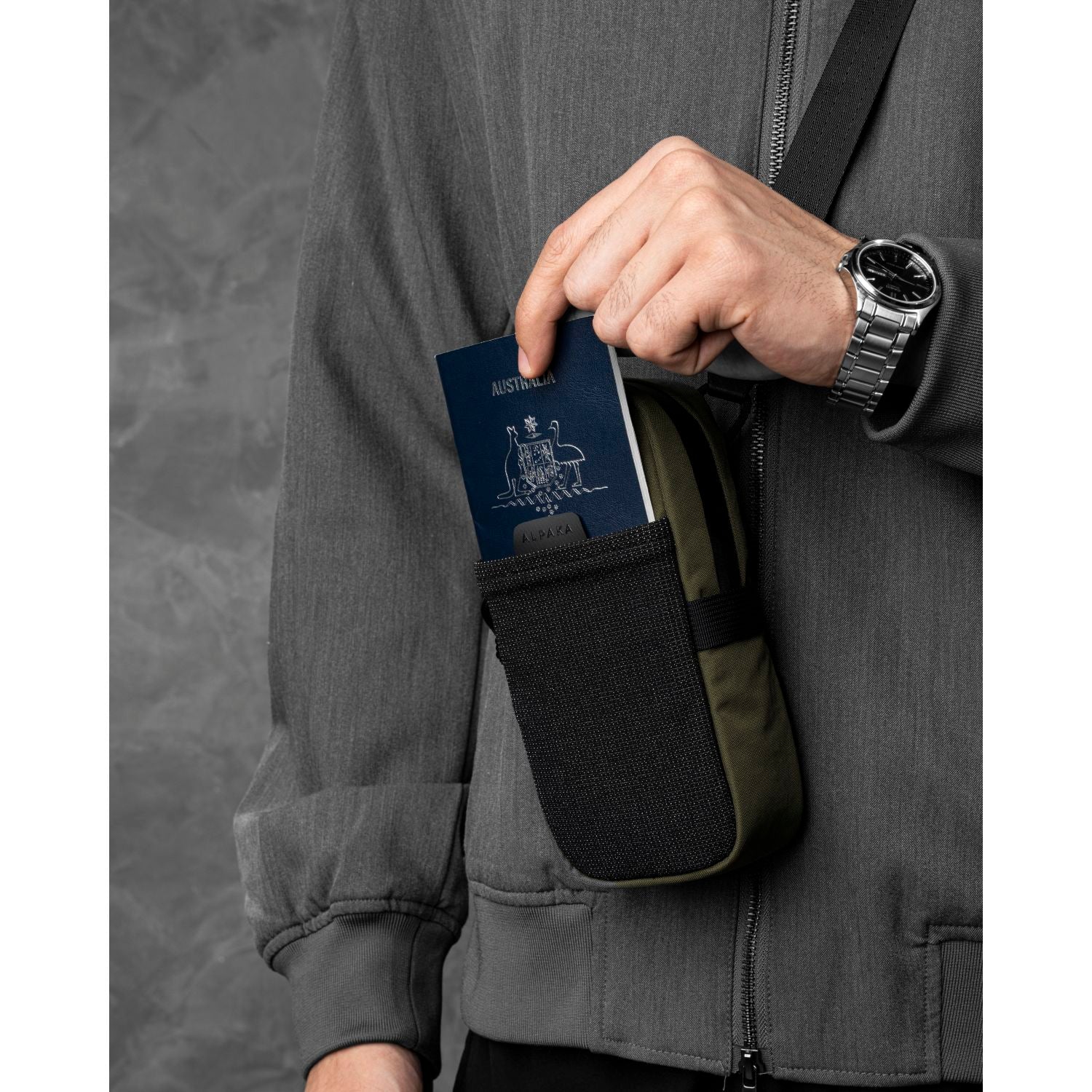 ALPAKA Modular Shoulder Pocket Max Nylon Washed