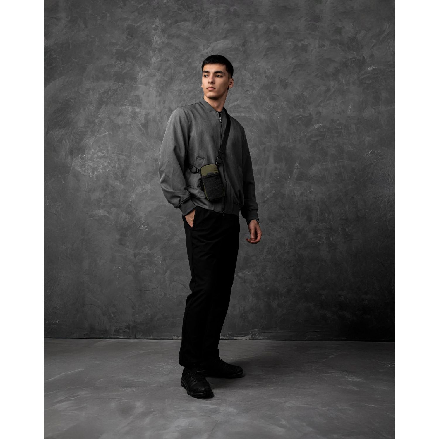 ALPAKA Modular Shoulder Pocket Slim Nylon Washed