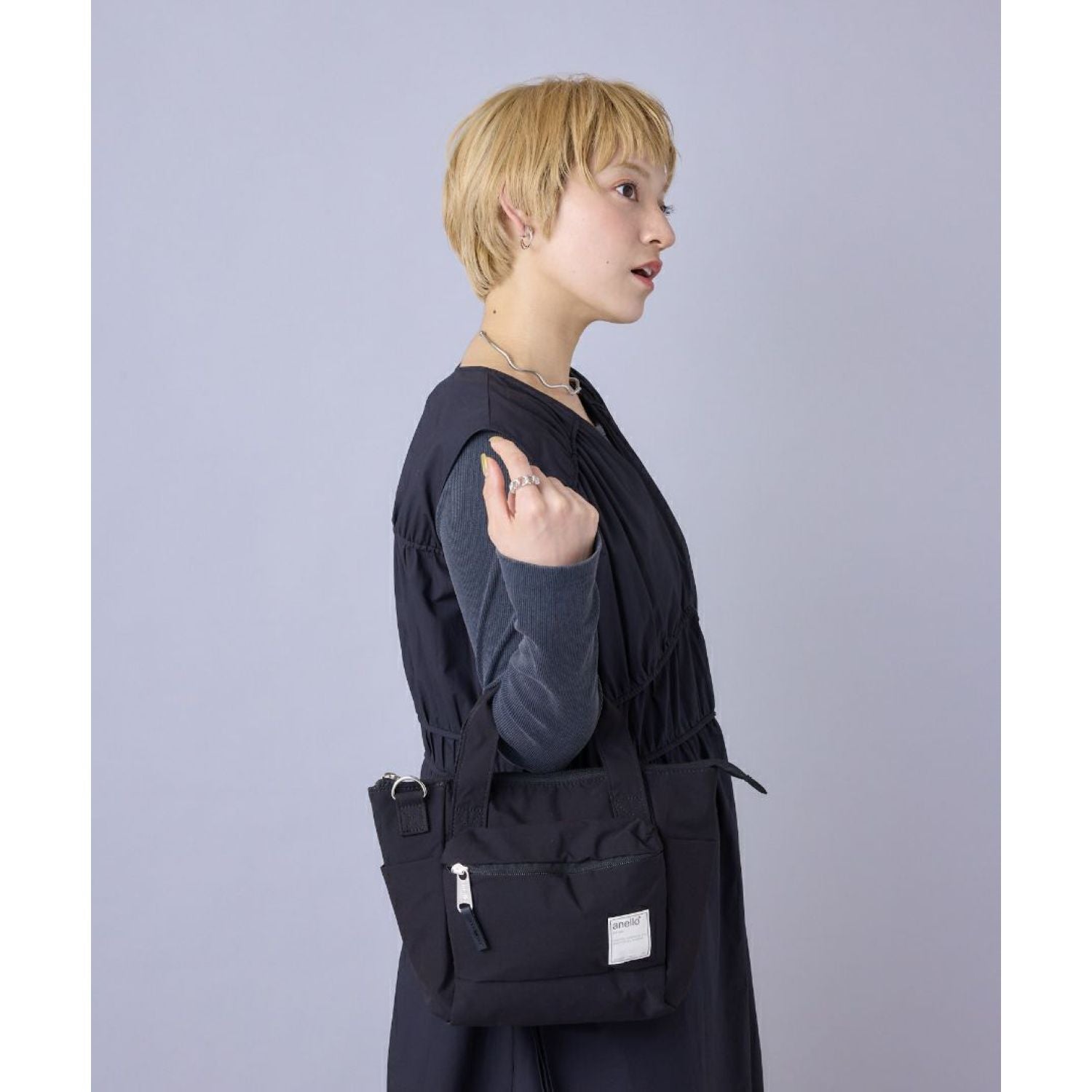 Anello Circle 2Way Mini Tote Bag (SA)