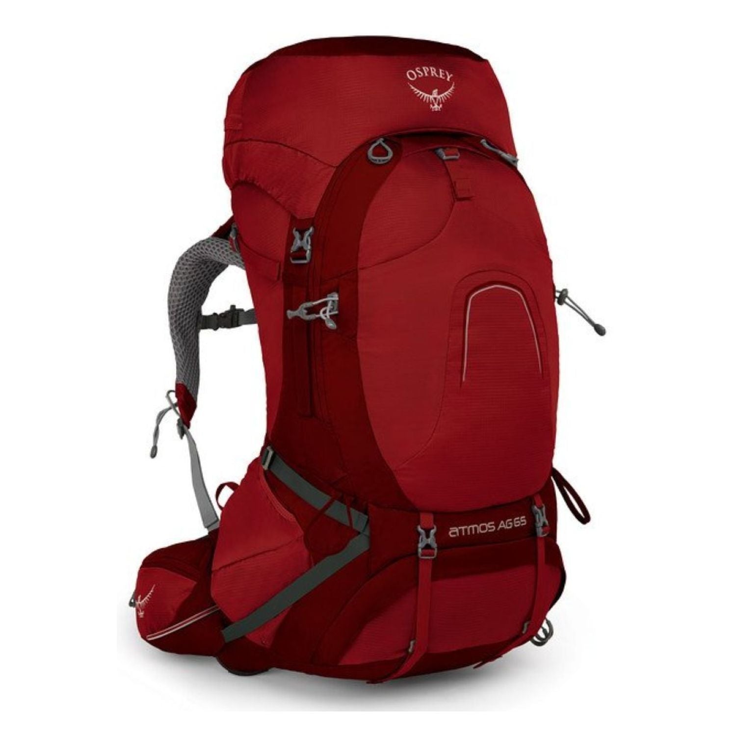 Osprey Atmos AG 65 Backpack with Raincover - Large - Men's Backpacking | Backpacking Packs, Bags, Bags for Men, Osprey, Travel Backpacks | Osprey-4