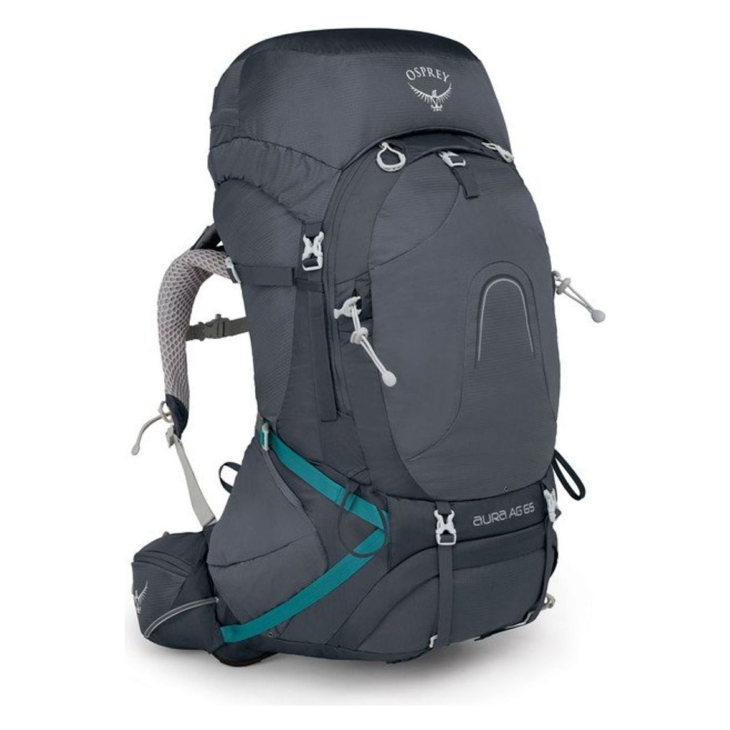 Osprey Aura AG 65 Backpack with Raincover - Medium - Women's Backpacking | Backpacking Packs, Bags, Bags for Women, Osprey, SGTrek, SGTrek Osprey, Travel Backpacks | Osprey-5