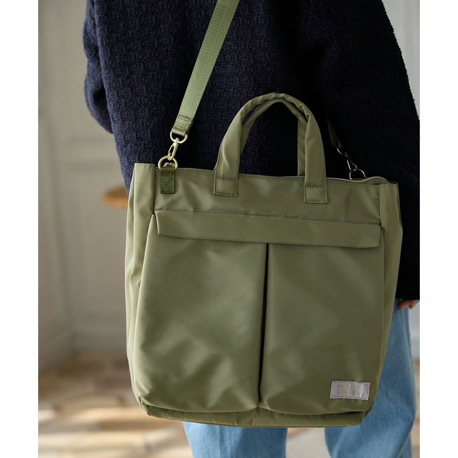 Legato Largo Helmet Bag 2Way A4 Tote Bag