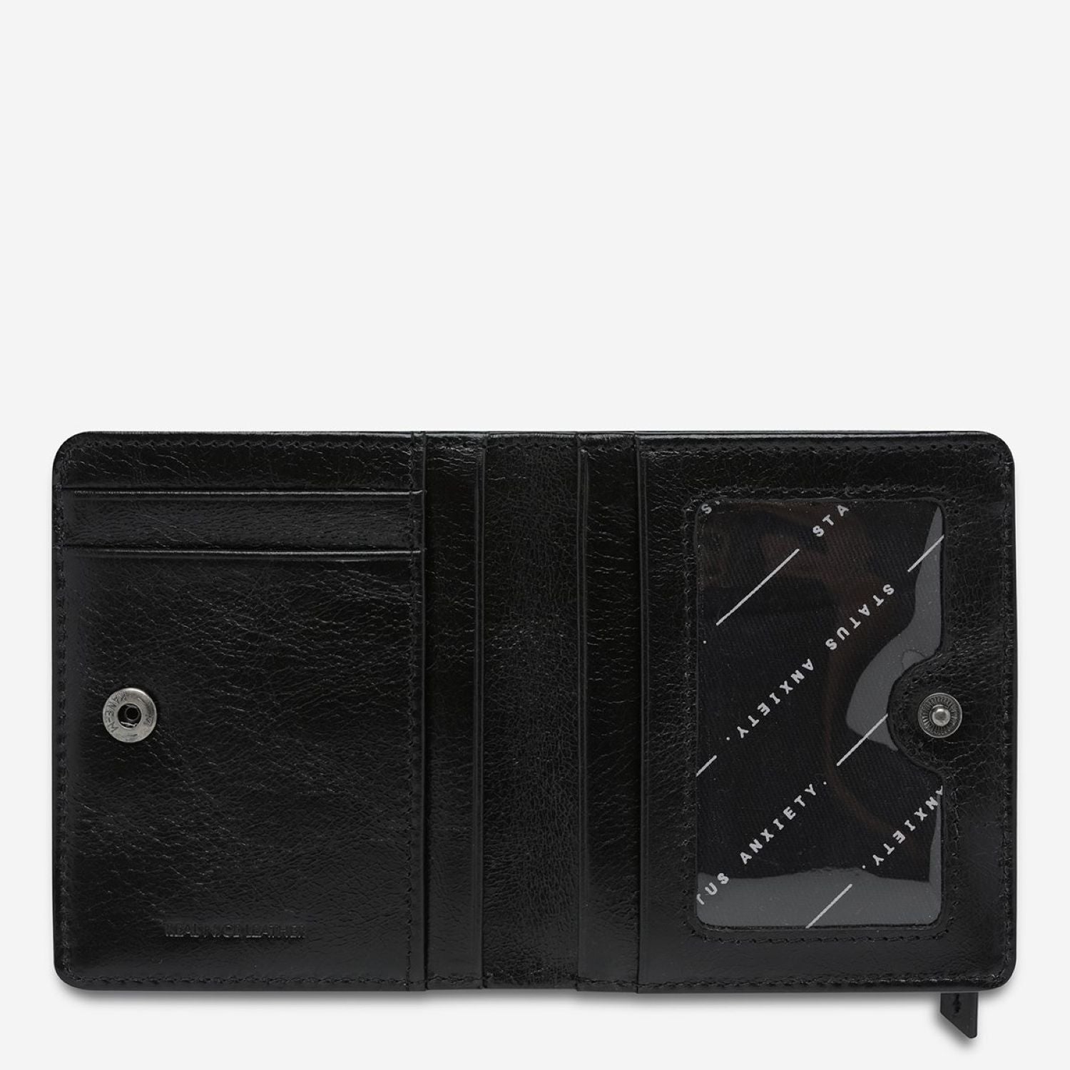 Status Anxiety In Another Life Leather Wallet