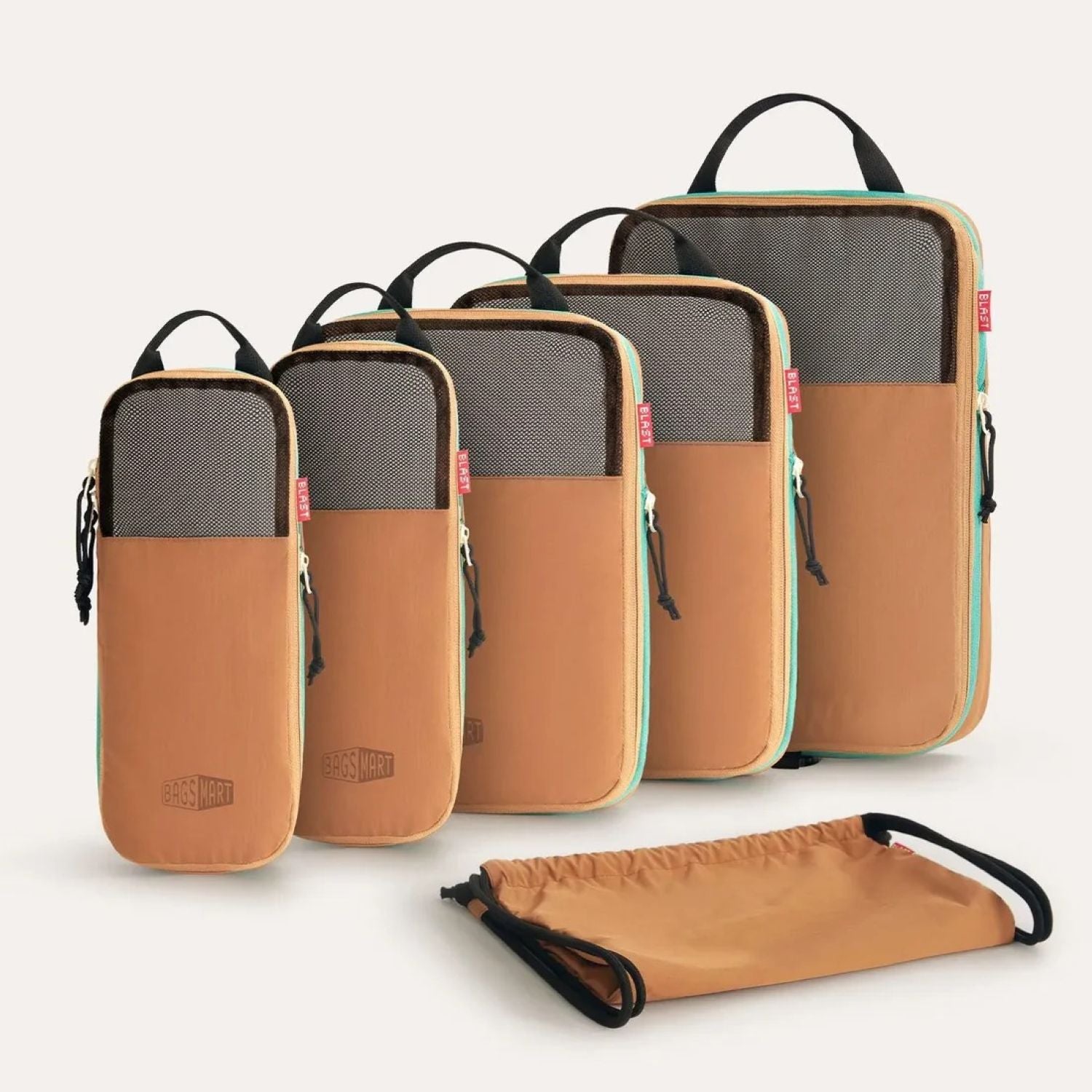 Bagsmart Blast 6-In-1 Compression Packing Cubes (SA)