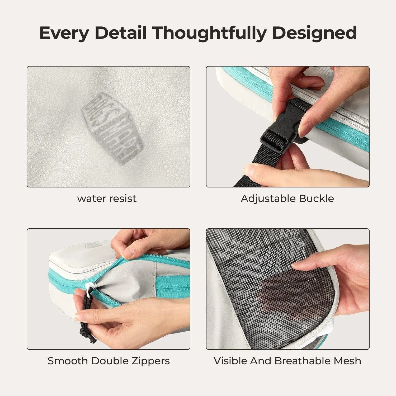 Bagsmart Blast 6-In-1 Compression Packing Cubes (SA)