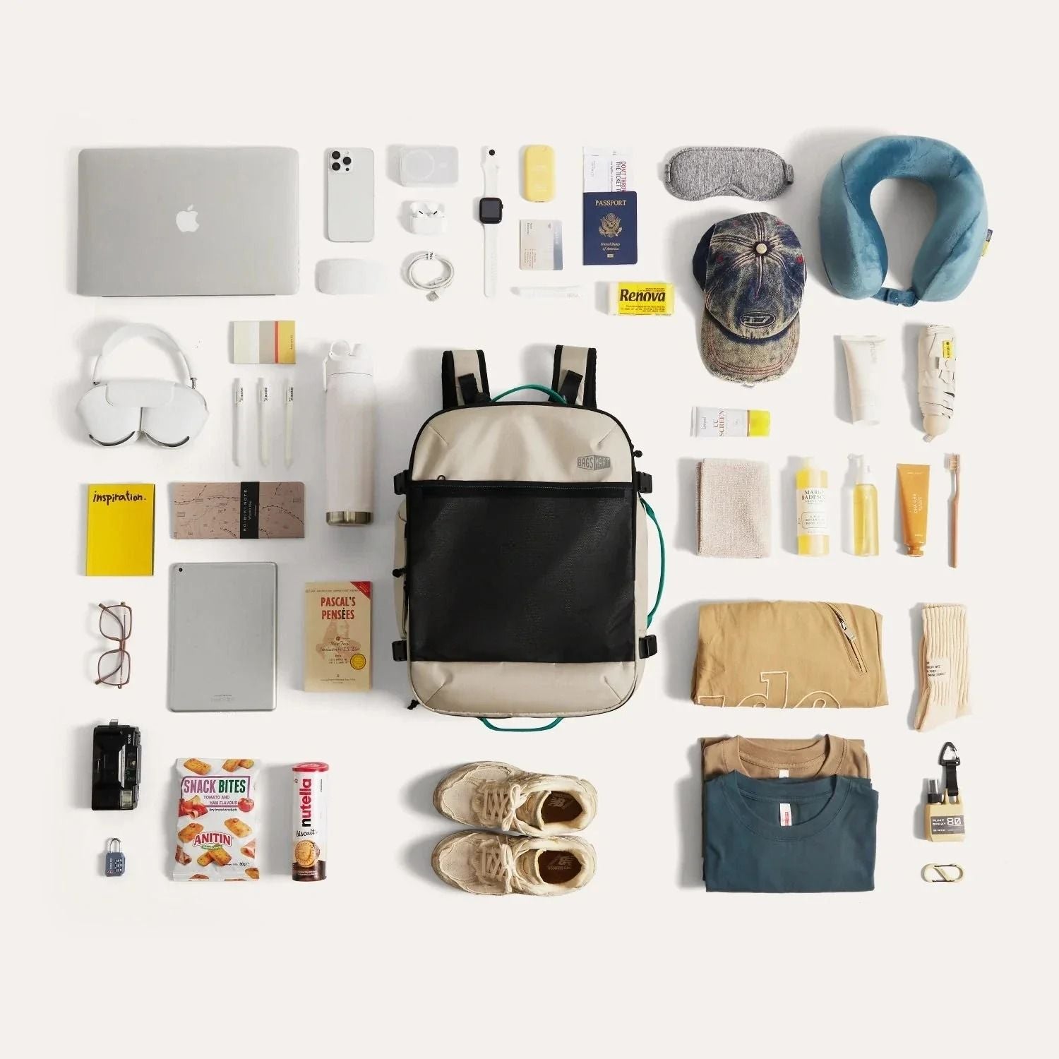 Bagsmart Blast Pro Quick Access Carry On Travel Backpack 40L