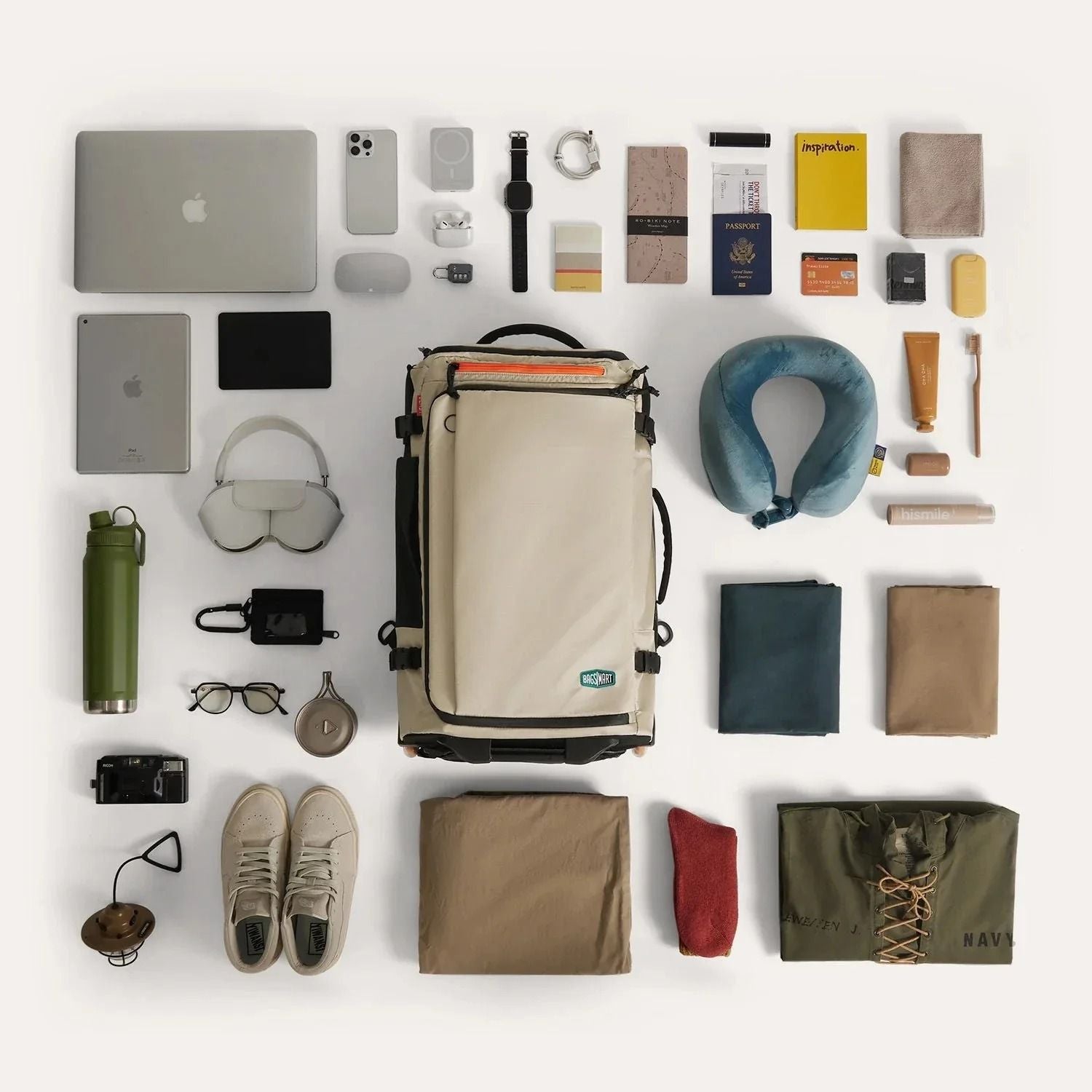 Bagsmart Blast Roller Backpack 43L