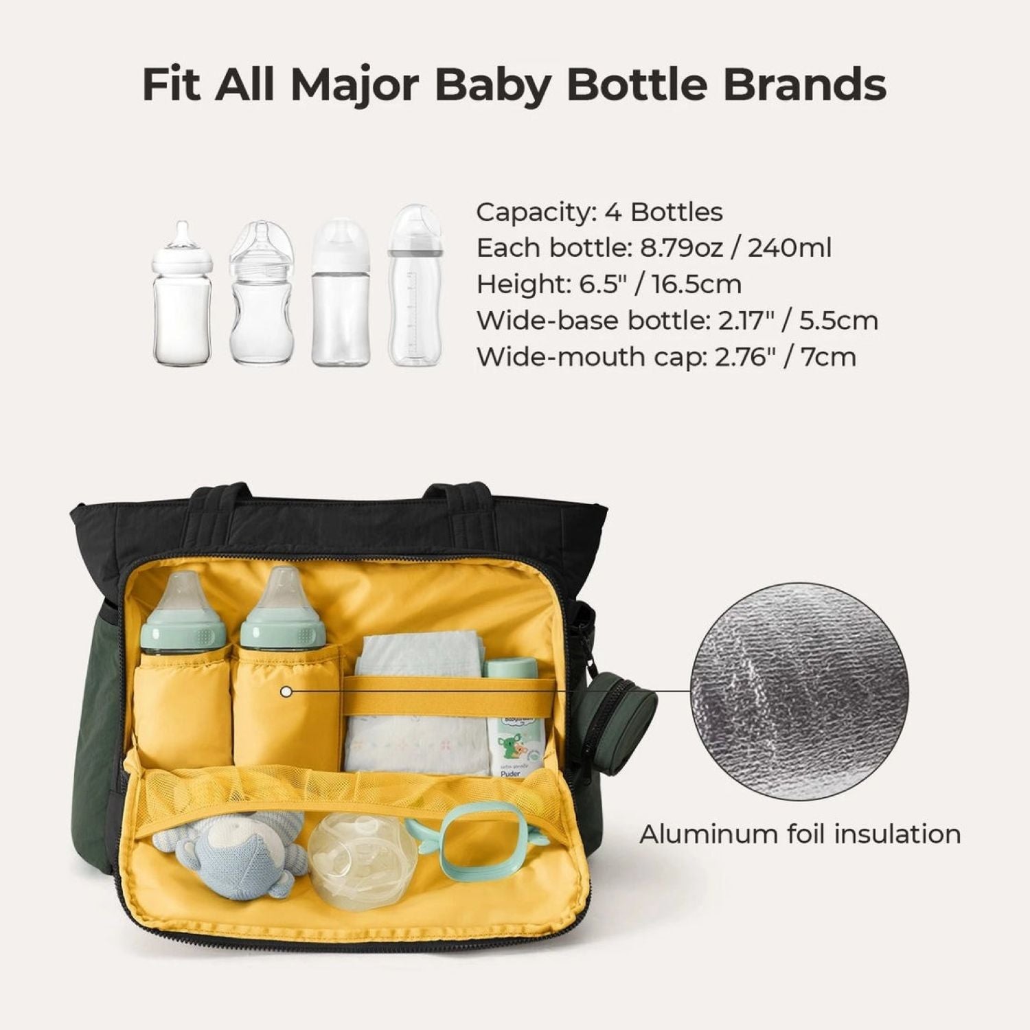 Bagsmart Paz Diaper Tote 25L