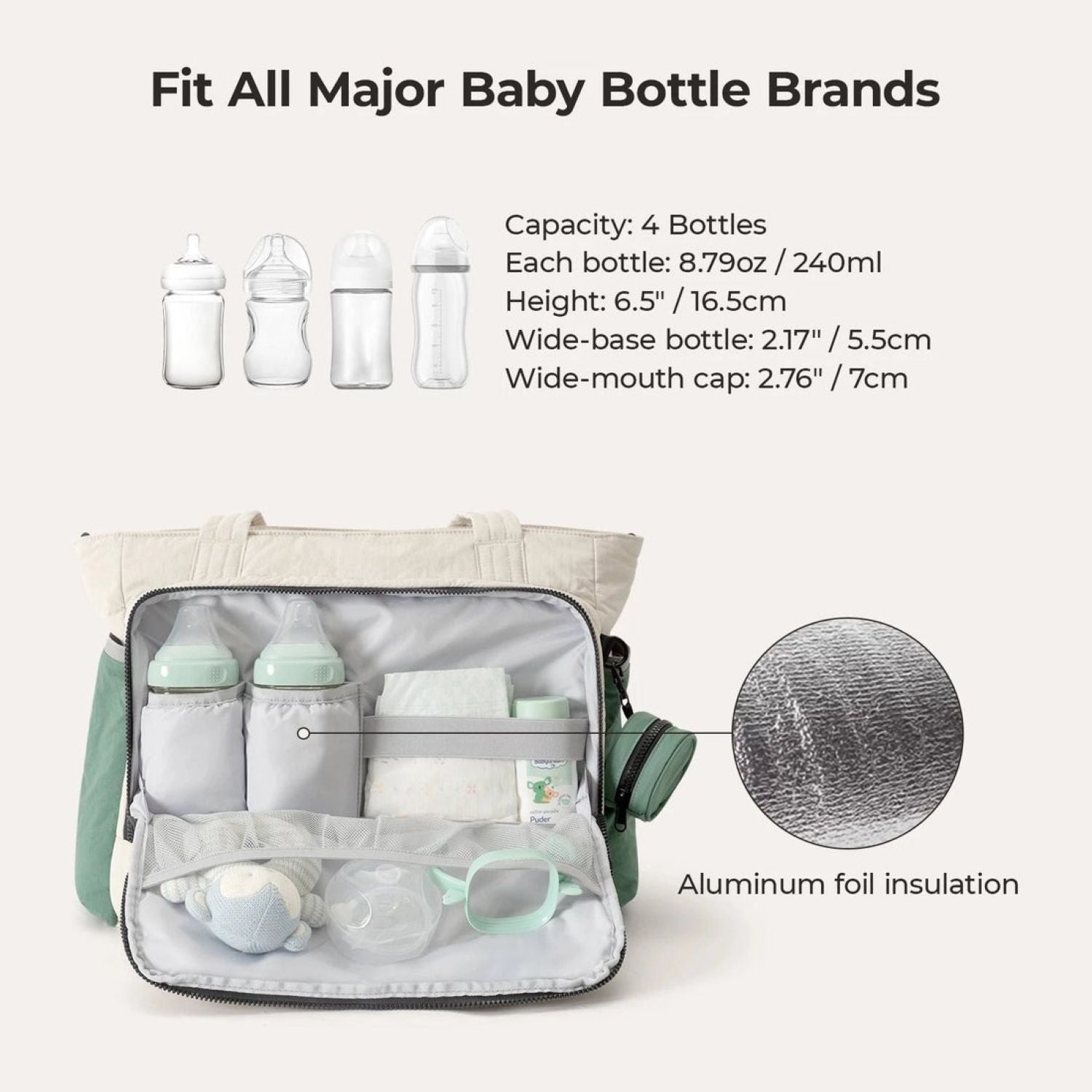 Bagsmart Paz Diaper Tote 25L (SA)