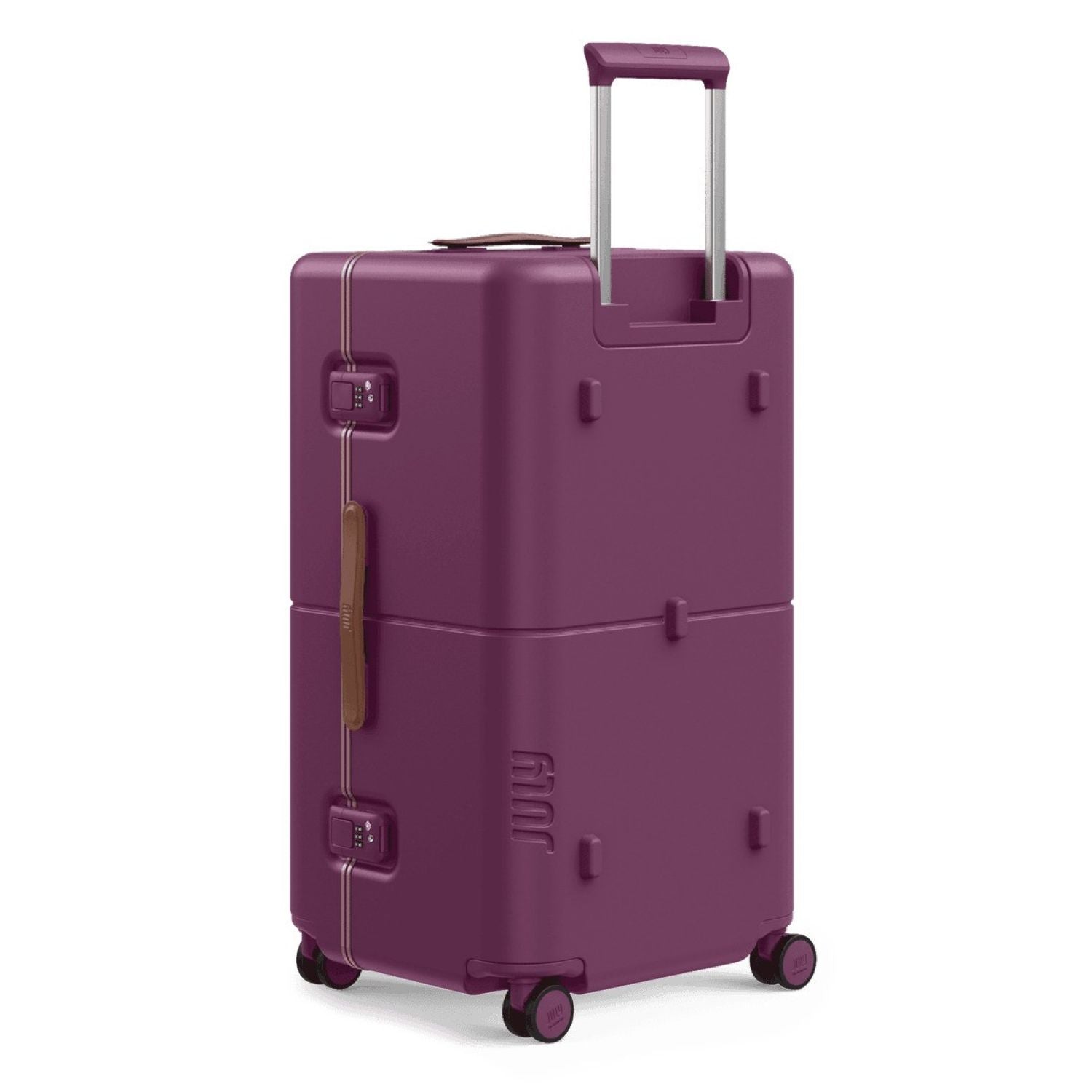 July Checked Trunk Pc Frame Upright 28" Luggage | Hard Case Luggage, Large Size Luggage, Luggage | July-189