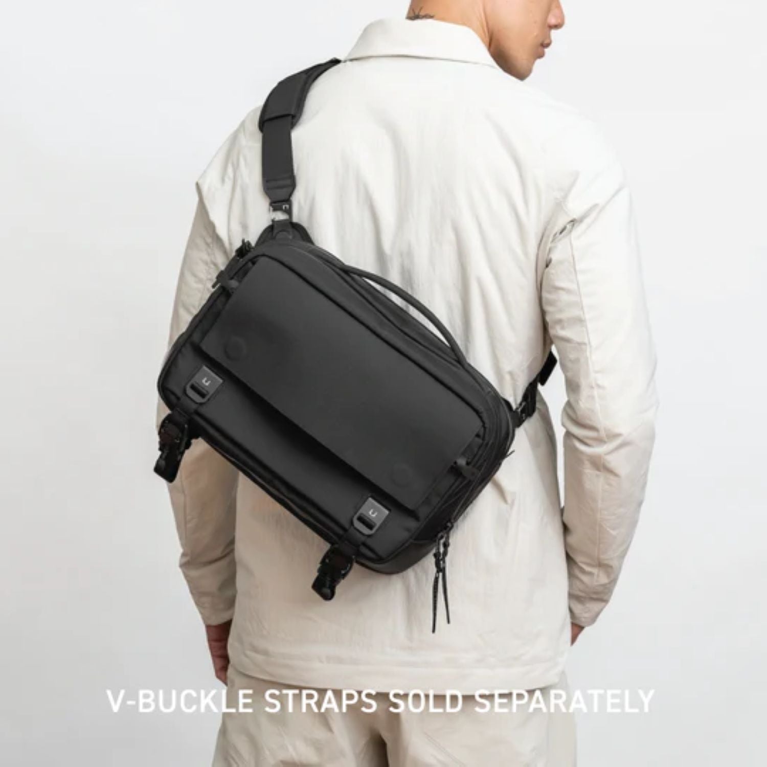 Black Ember Grip Sling Bag Ember Tex Pfas Free 12L