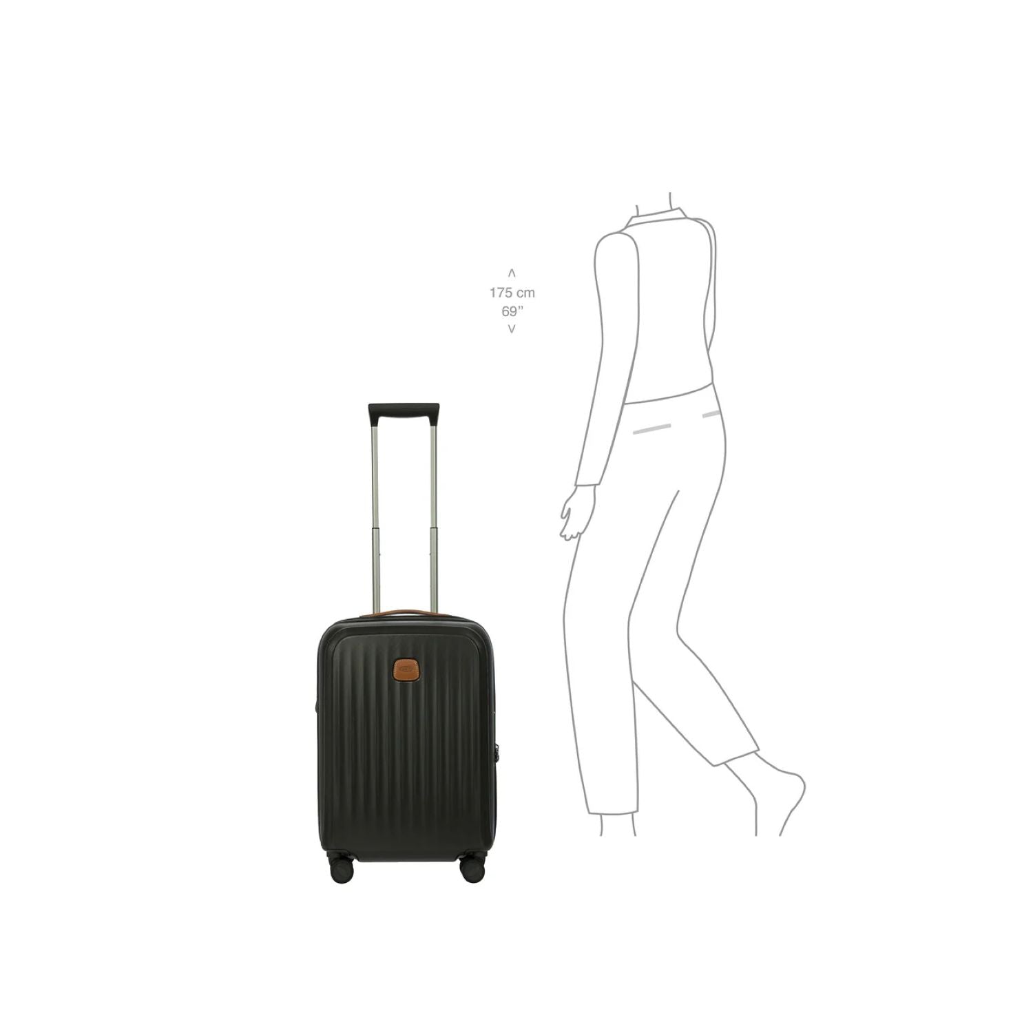 Bric'S Taormina 21" Carry-On Spinner Expandable